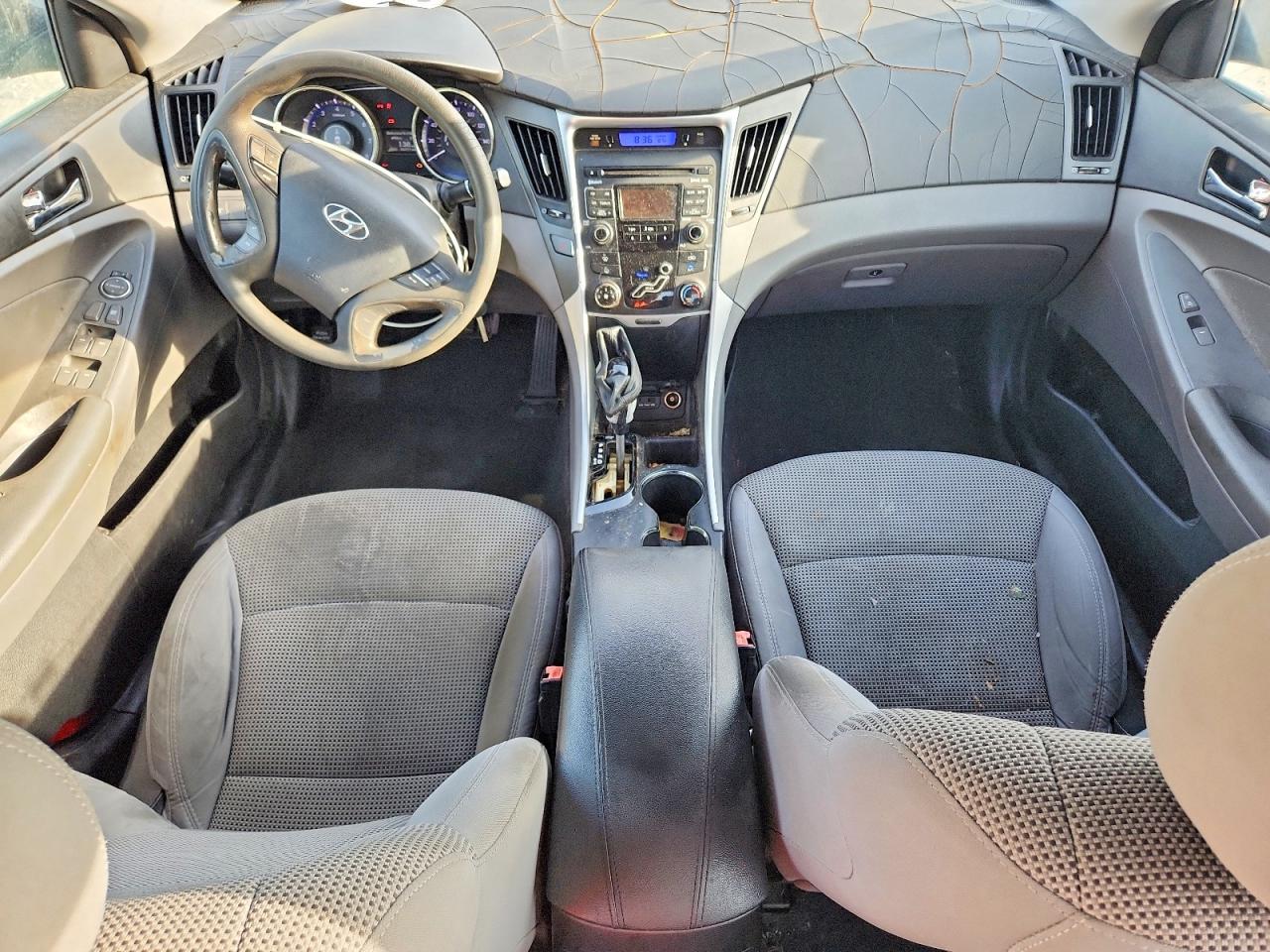 2011 Hyundai Sonata Gls Gray vin: 5NPEB4AC4BH118865