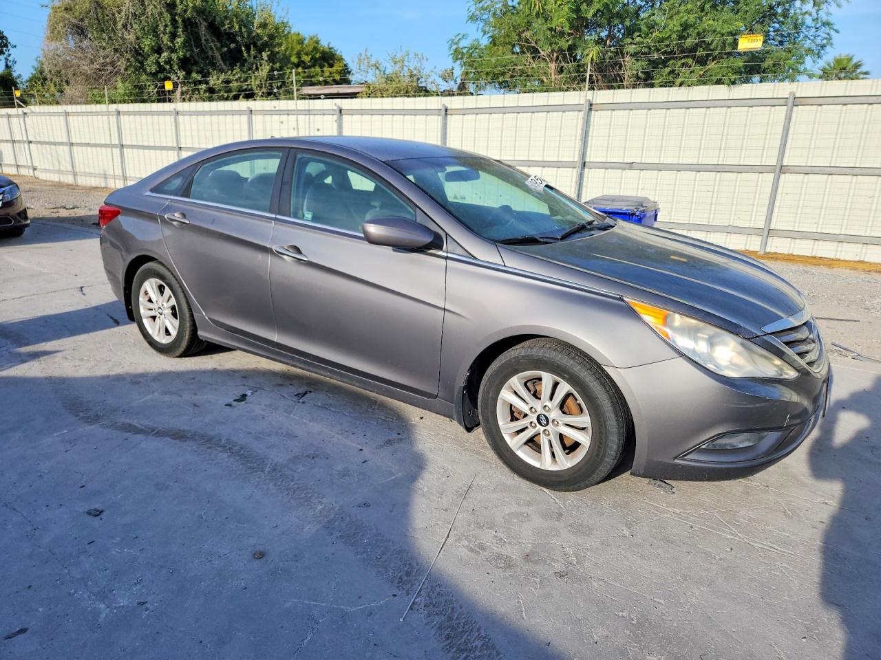 2011 Hyundai Sonata Gls Gray vin: 5NPEB4AC4BH118865