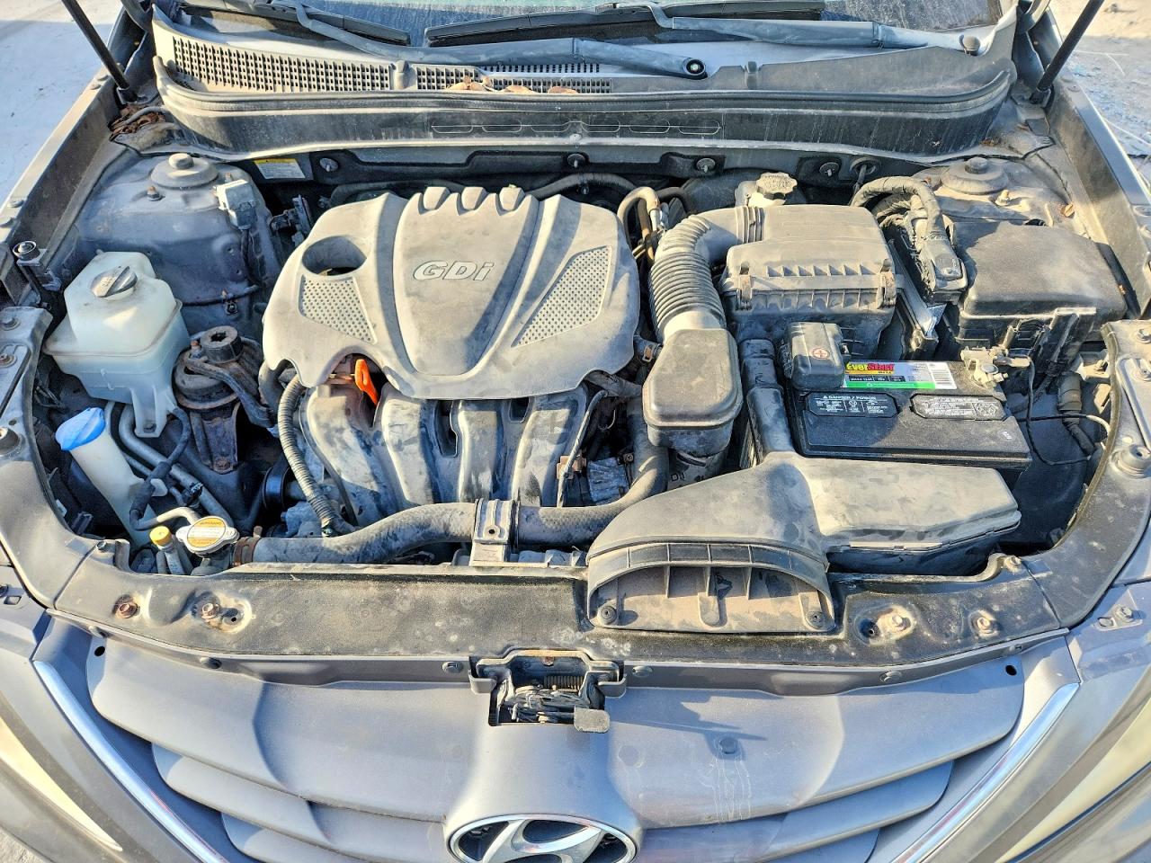 2011 Hyundai Sonata Gls Gray vin: 5NPEB4AC4BH118865