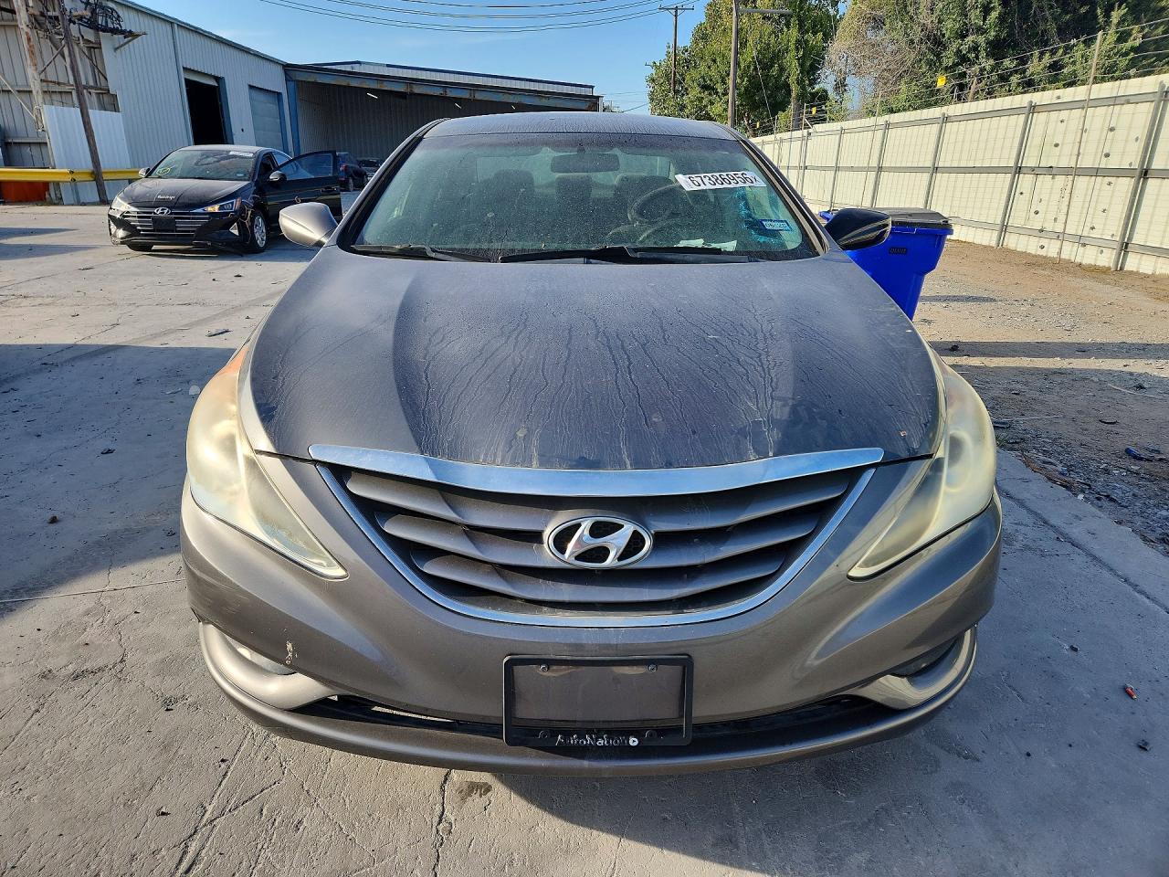 2011 Hyundai Sonata Gls Gray vin: 5NPEB4AC4BH118865