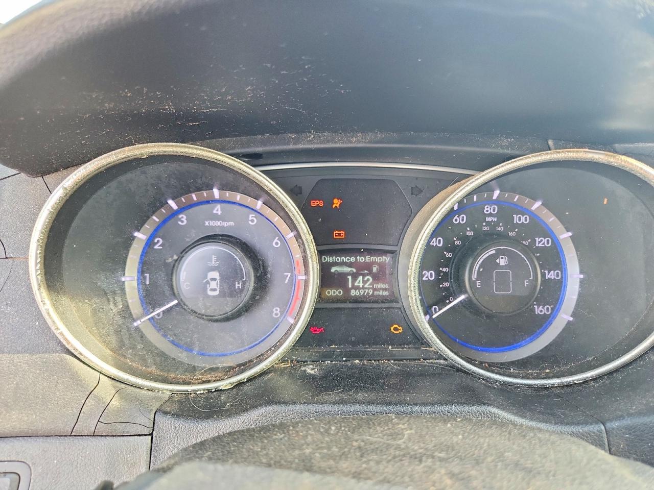 2011 Hyundai Sonata Gls Gray vin: 5NPEB4AC4BH118865