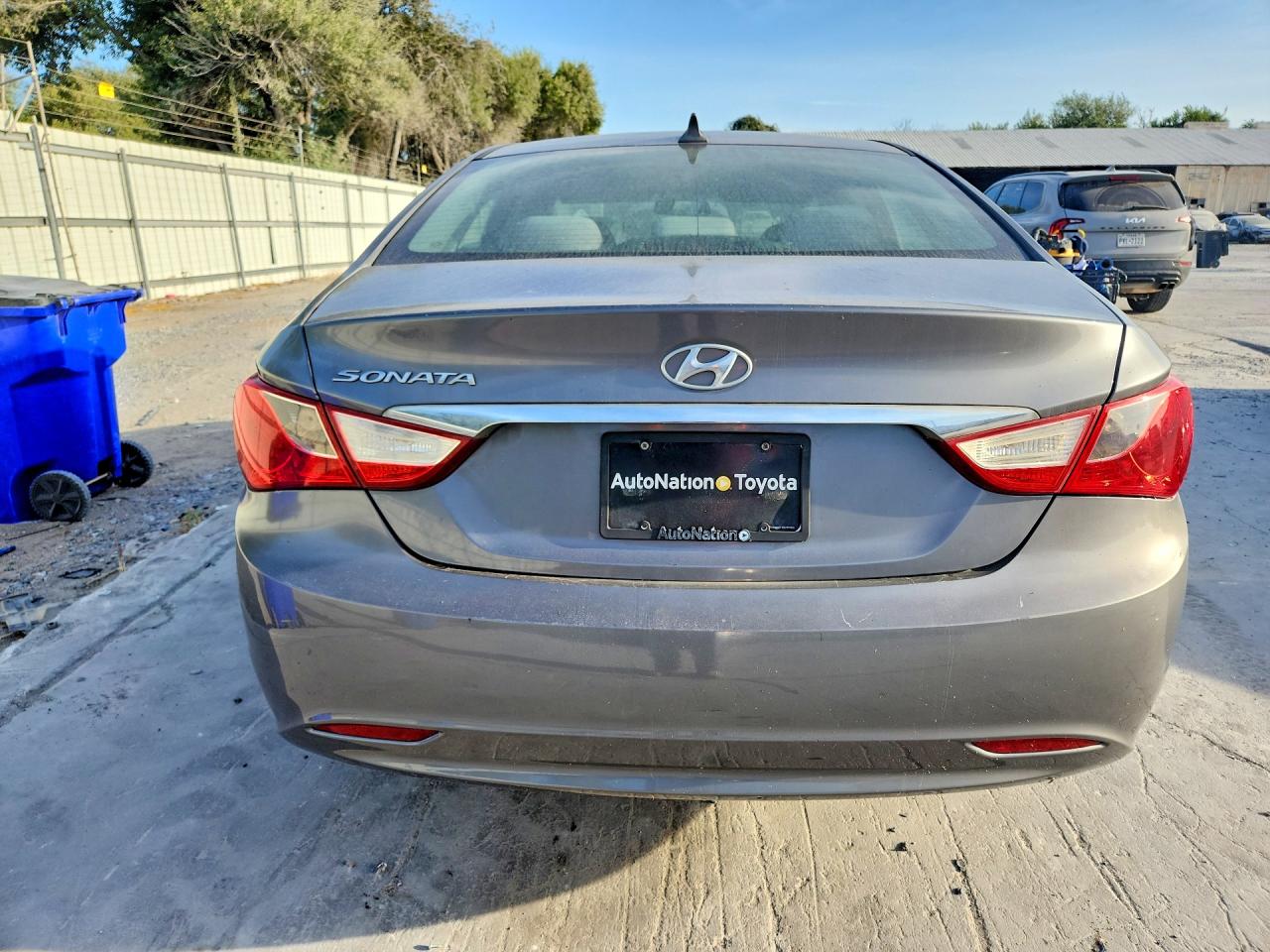 2011 Hyundai Sonata Gls Gray vin: 5NPEB4AC4BH118865