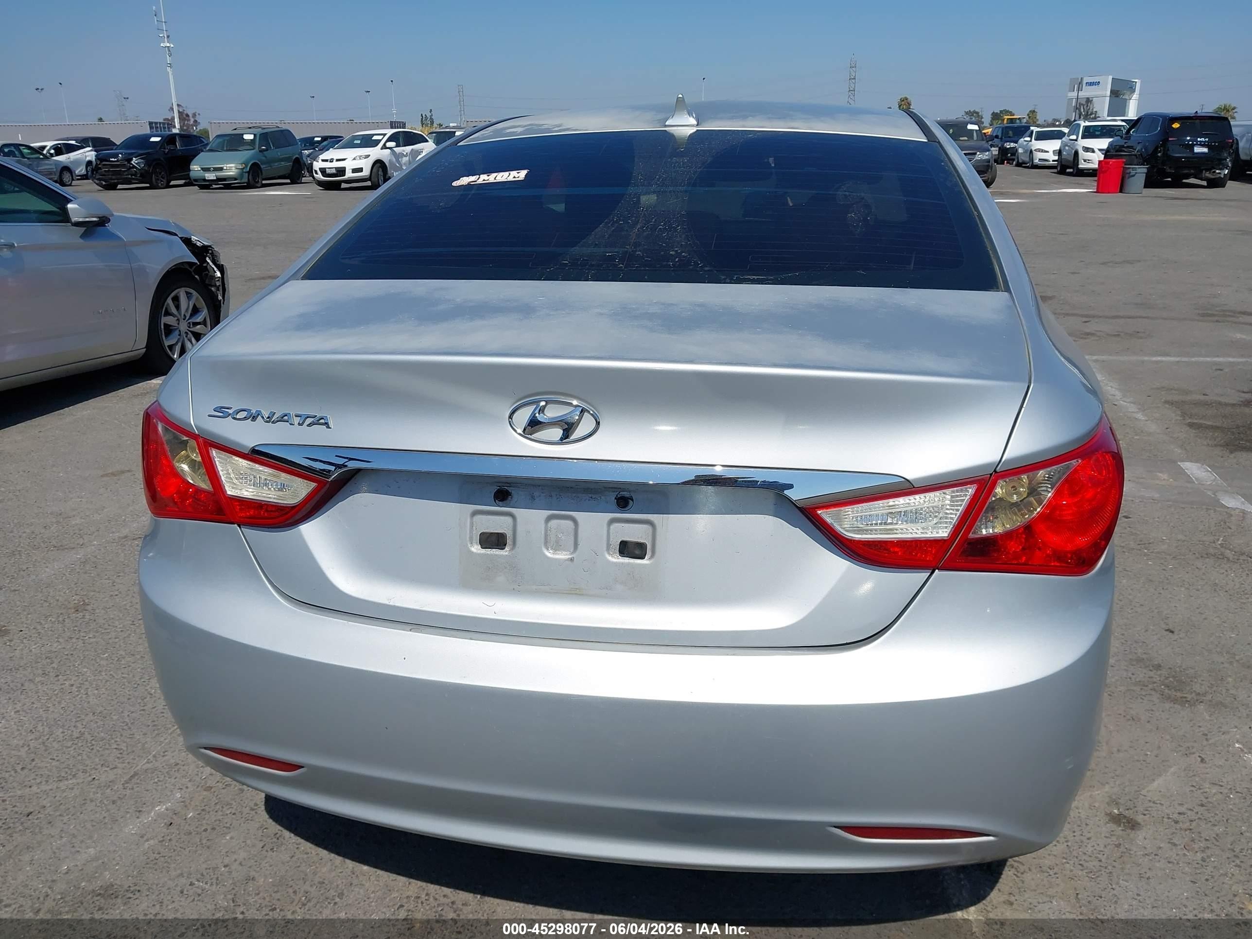 2011 Hyundai Sonata Gls Silver vin: 5NPEB4AC4BH133138