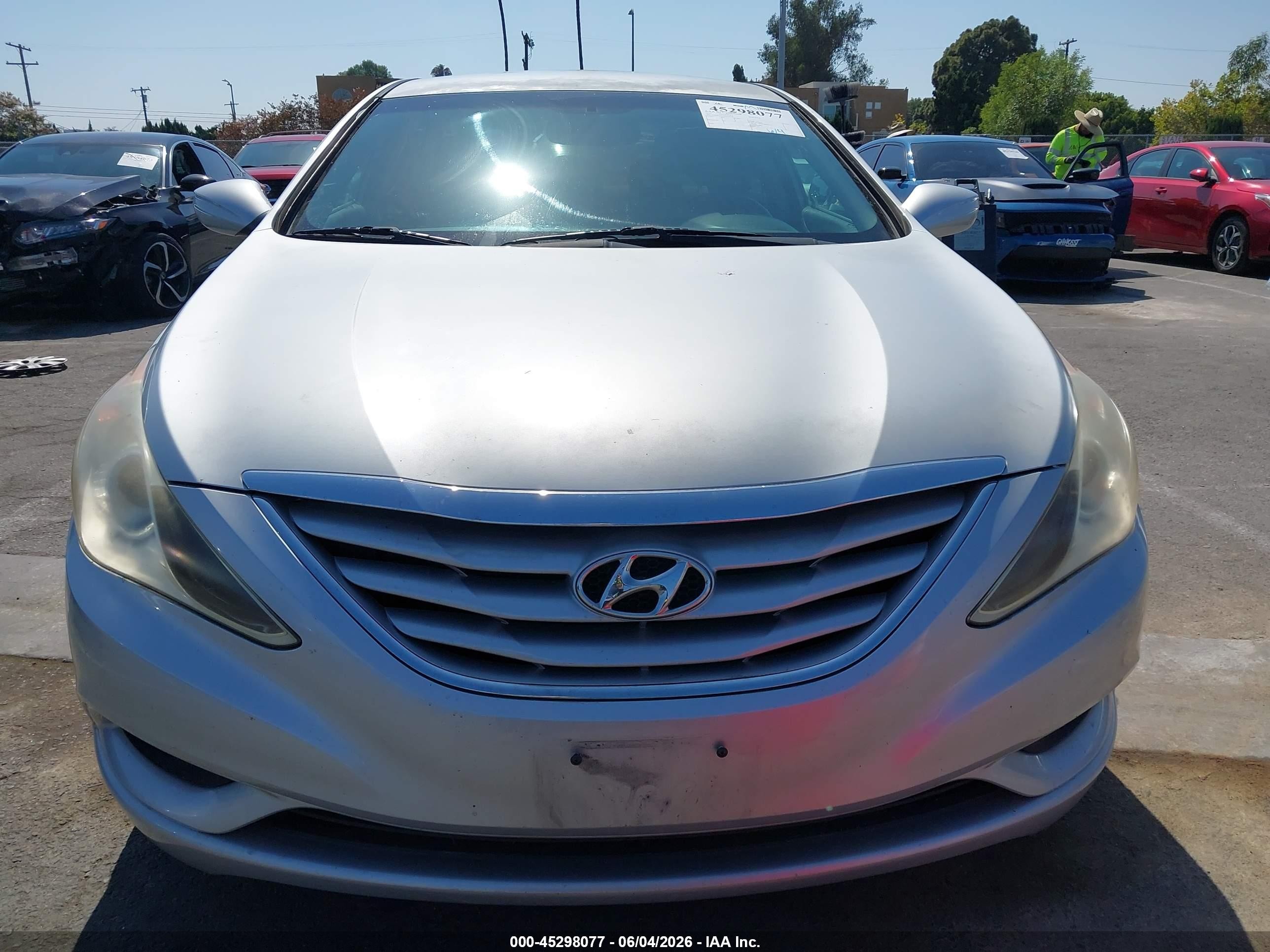 2011 Hyundai Sonata Gls Silver vin: 5NPEB4AC4BH133138