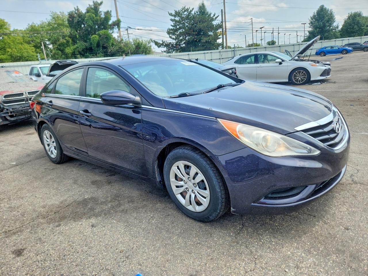 2011 Hyundai Sonata Gls Black vin: 5NPEB4AC4BH157259