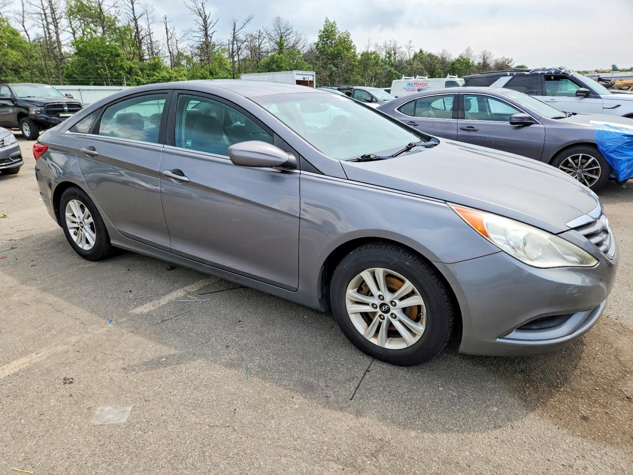 2011 Hyundai Sonata Gls Gray vin: 5NPEB4AC4BH161568
