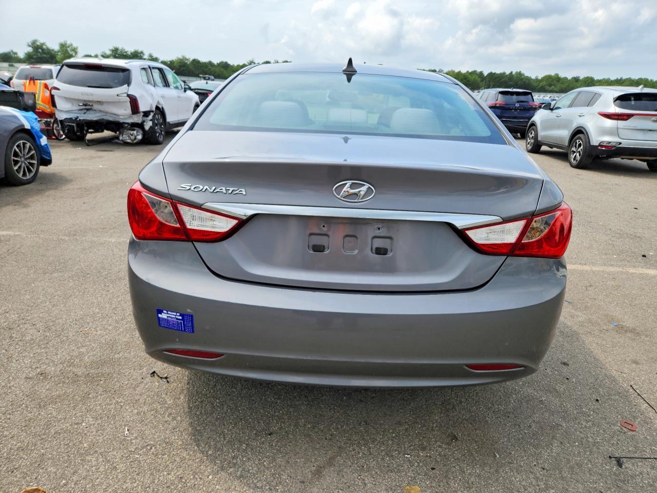 2011 Hyundai Sonata Gls Gray vin: 5NPEB4AC4BH161568