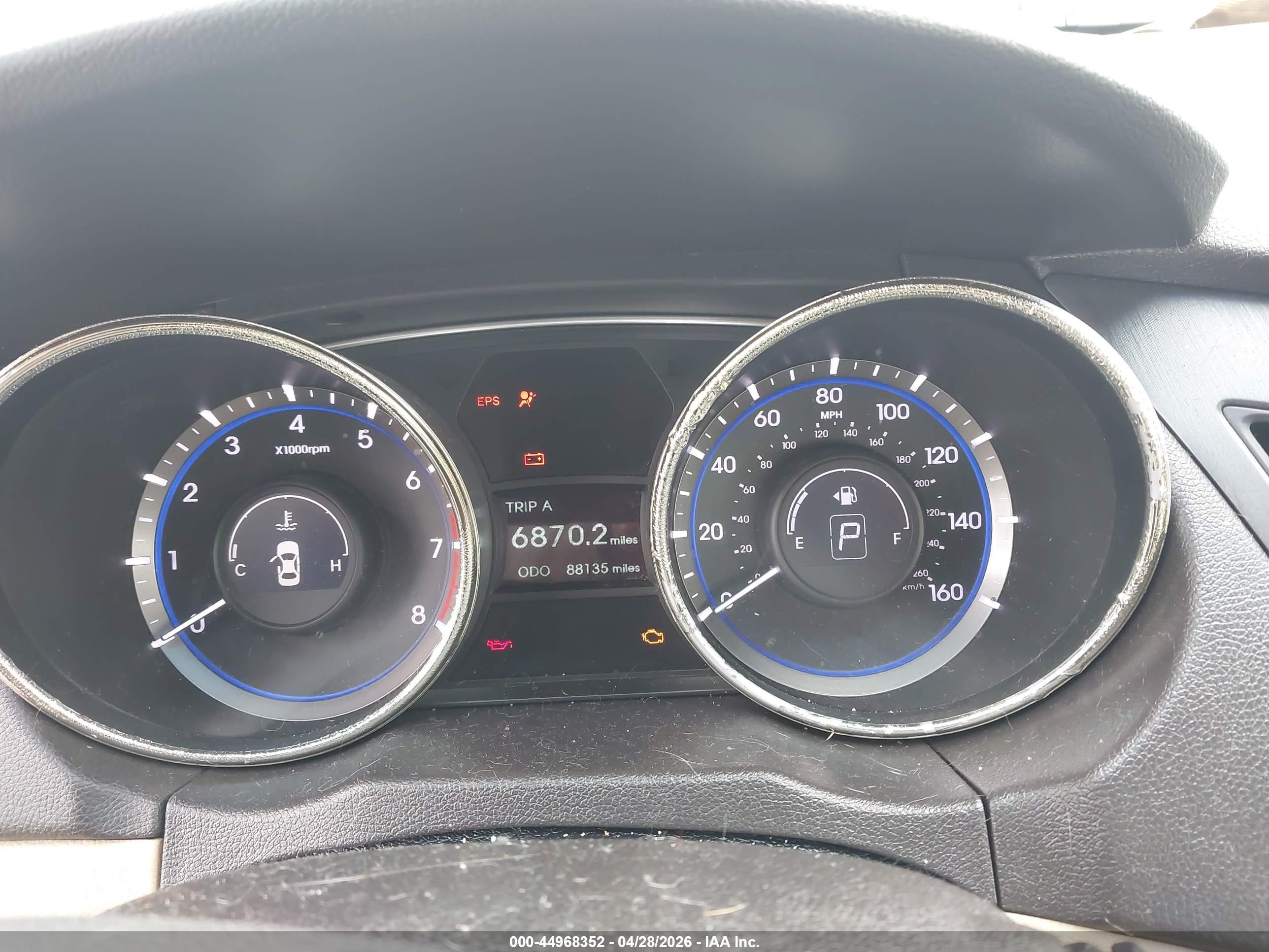 2011 Hyundai Sonata Gls Красный vin: 5NPEB4AC4BH167337
