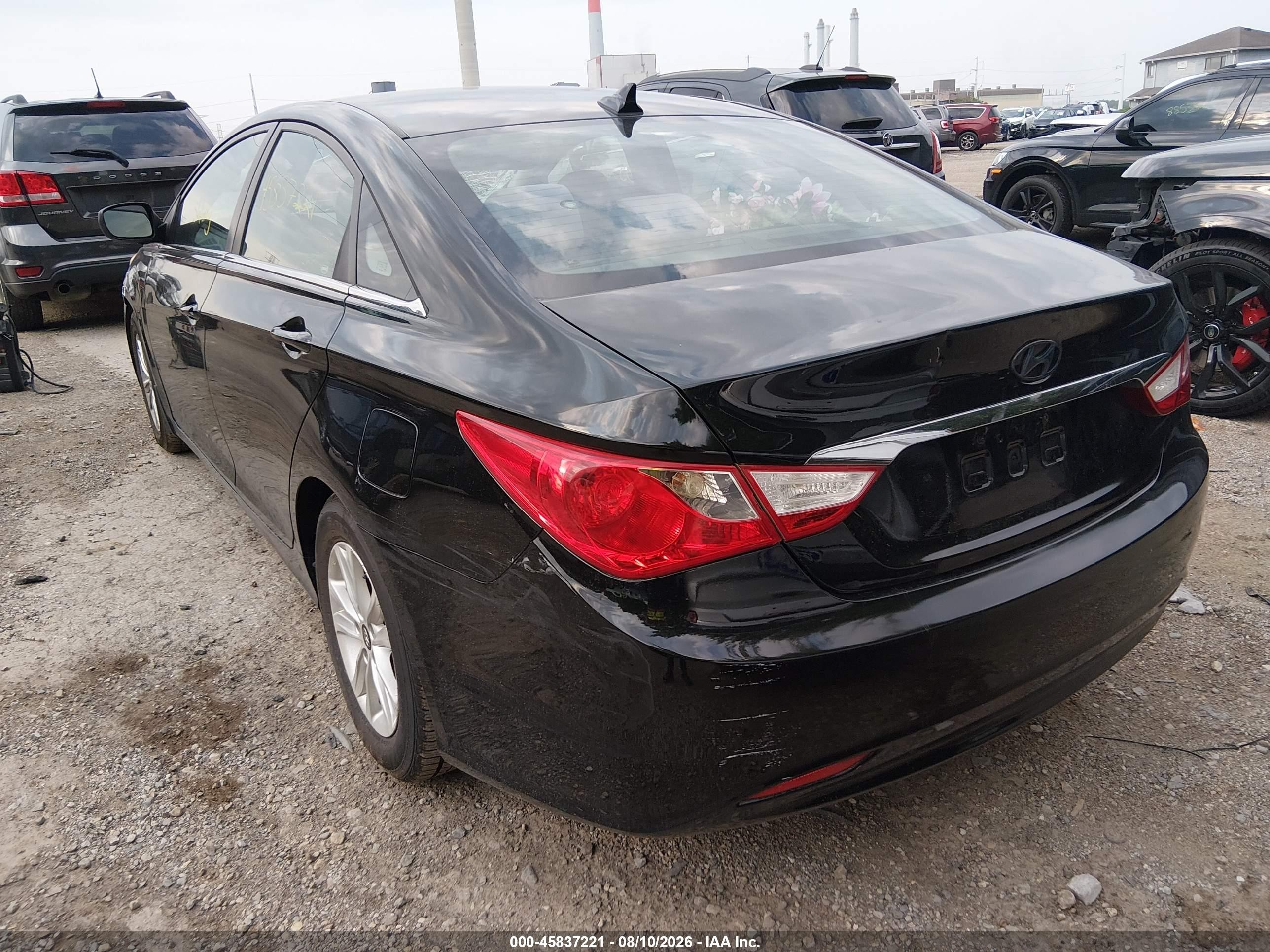 2011 Hyundai Sonata Gls Black vin: 5NPEB4AC4BH171078