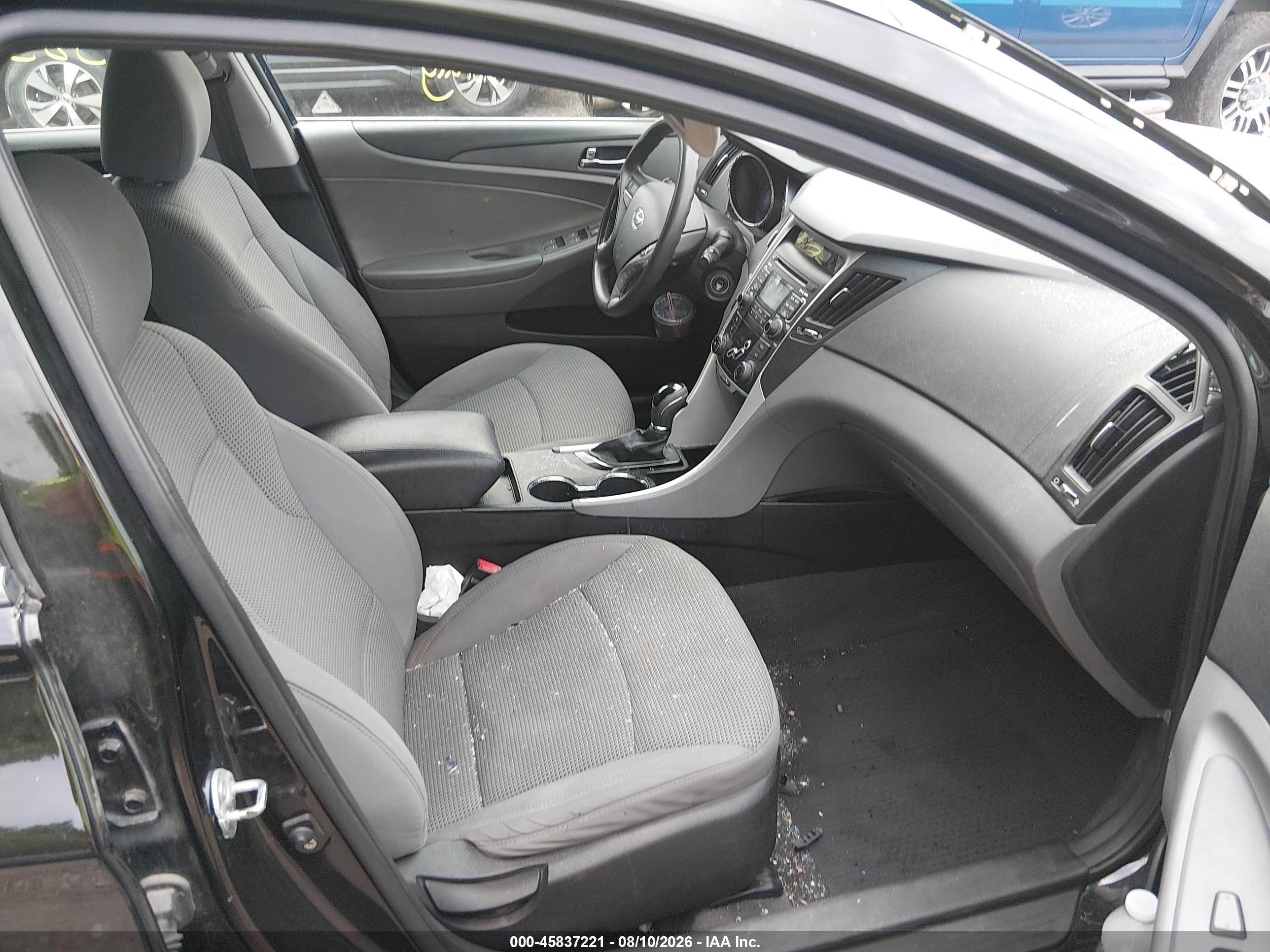 2011 Hyundai Sonata Gls Black vin: 5NPEB4AC4BH171078