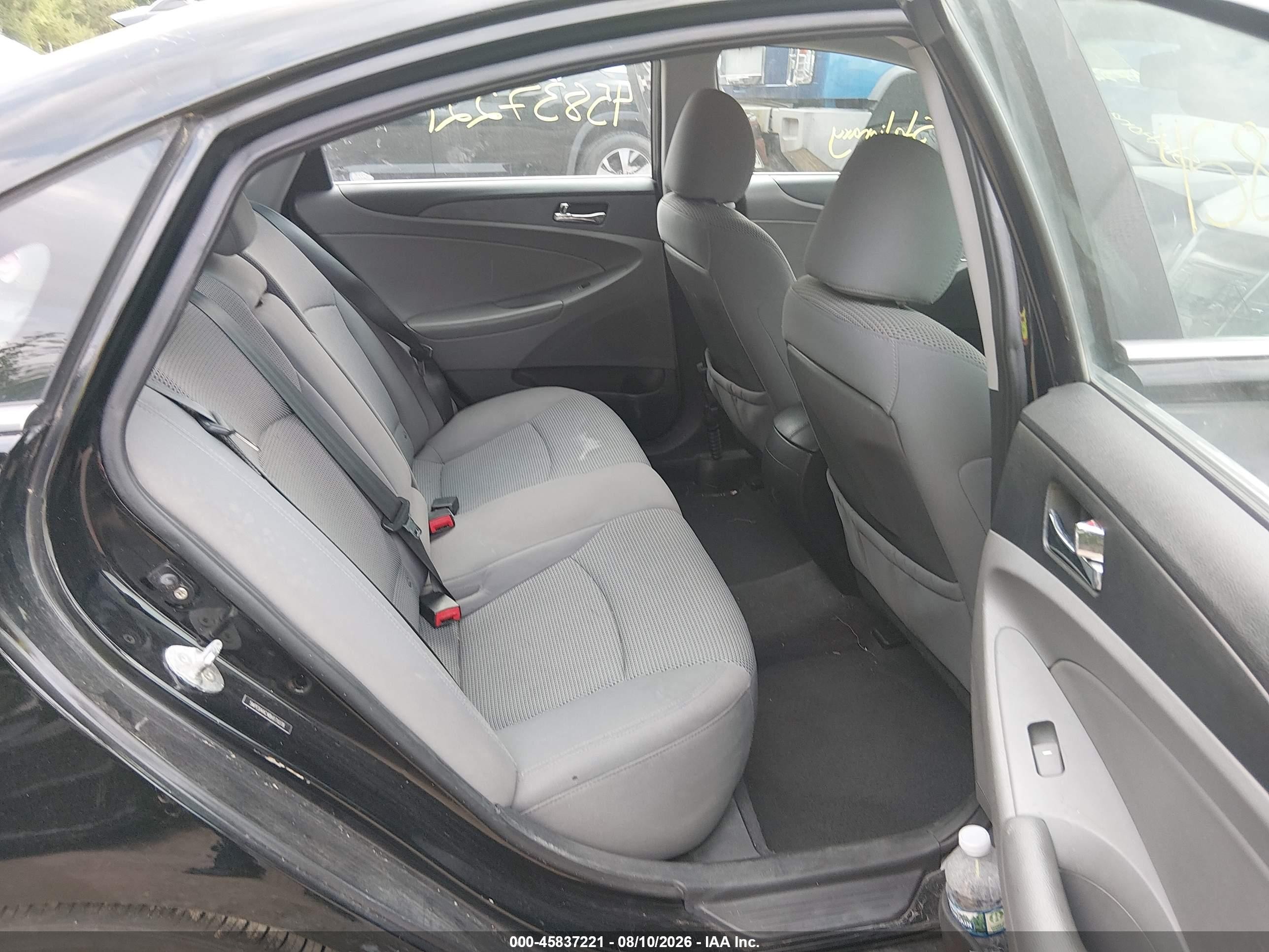 2011 Hyundai Sonata Gls Black vin: 5NPEB4AC4BH171078