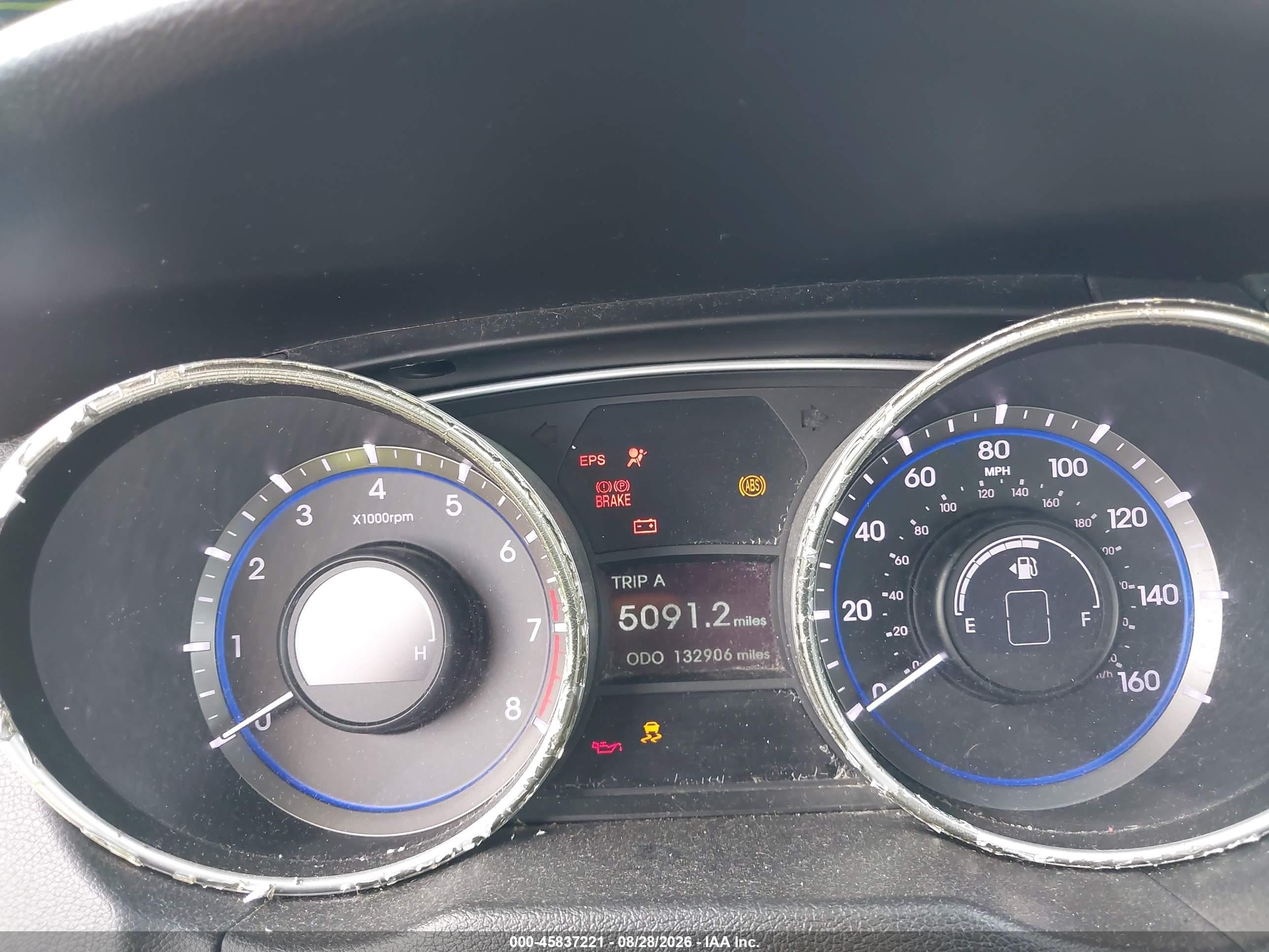 2011 Hyundai Sonata Gls Black vin: 5NPEB4AC4BH171078
