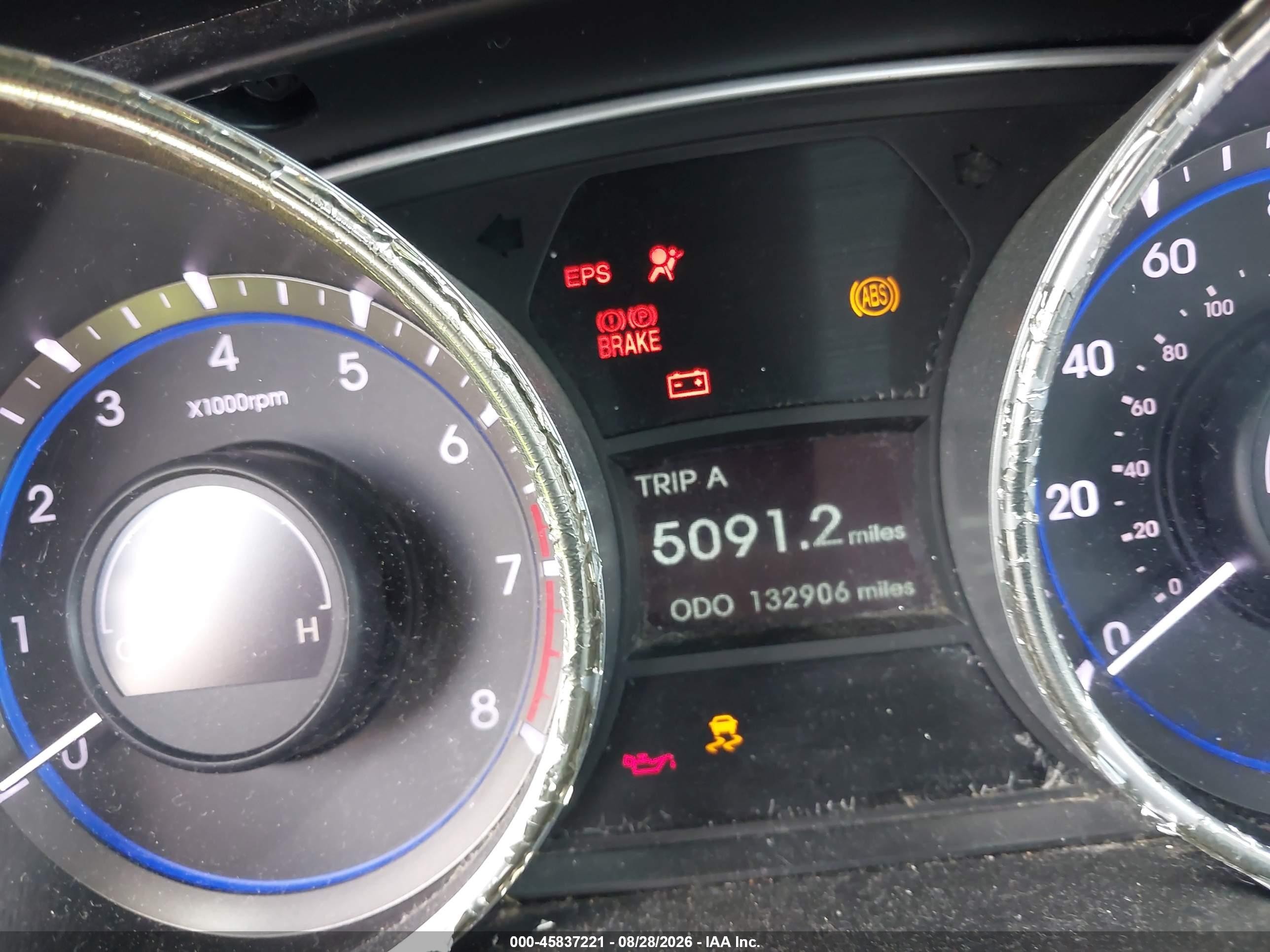 2011 Hyundai Sonata Gls Black vin: 5NPEB4AC4BH171078