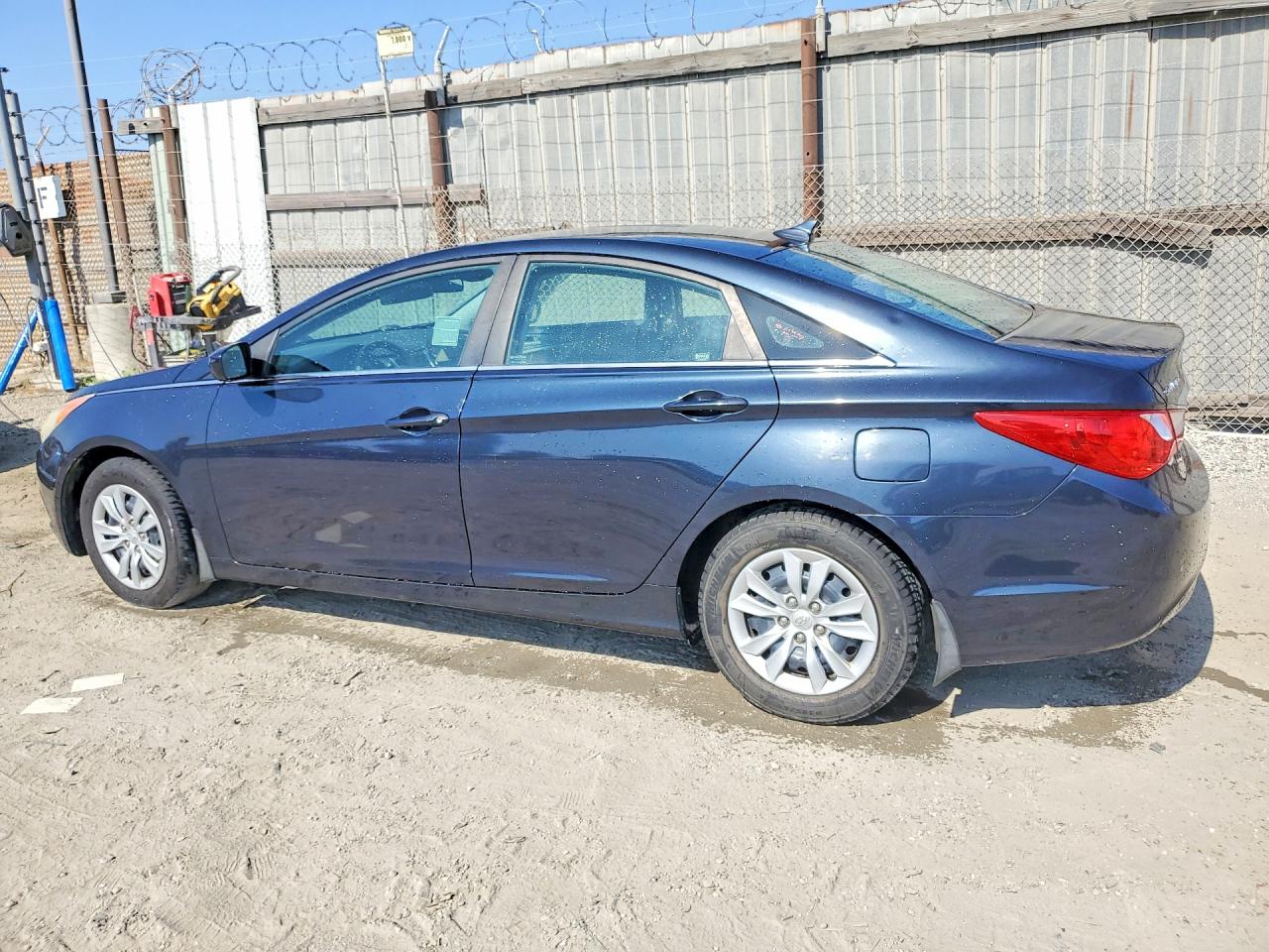 2011 Hyundai Sonata Gls Blue vin: 5NPEB4AC4BH174546