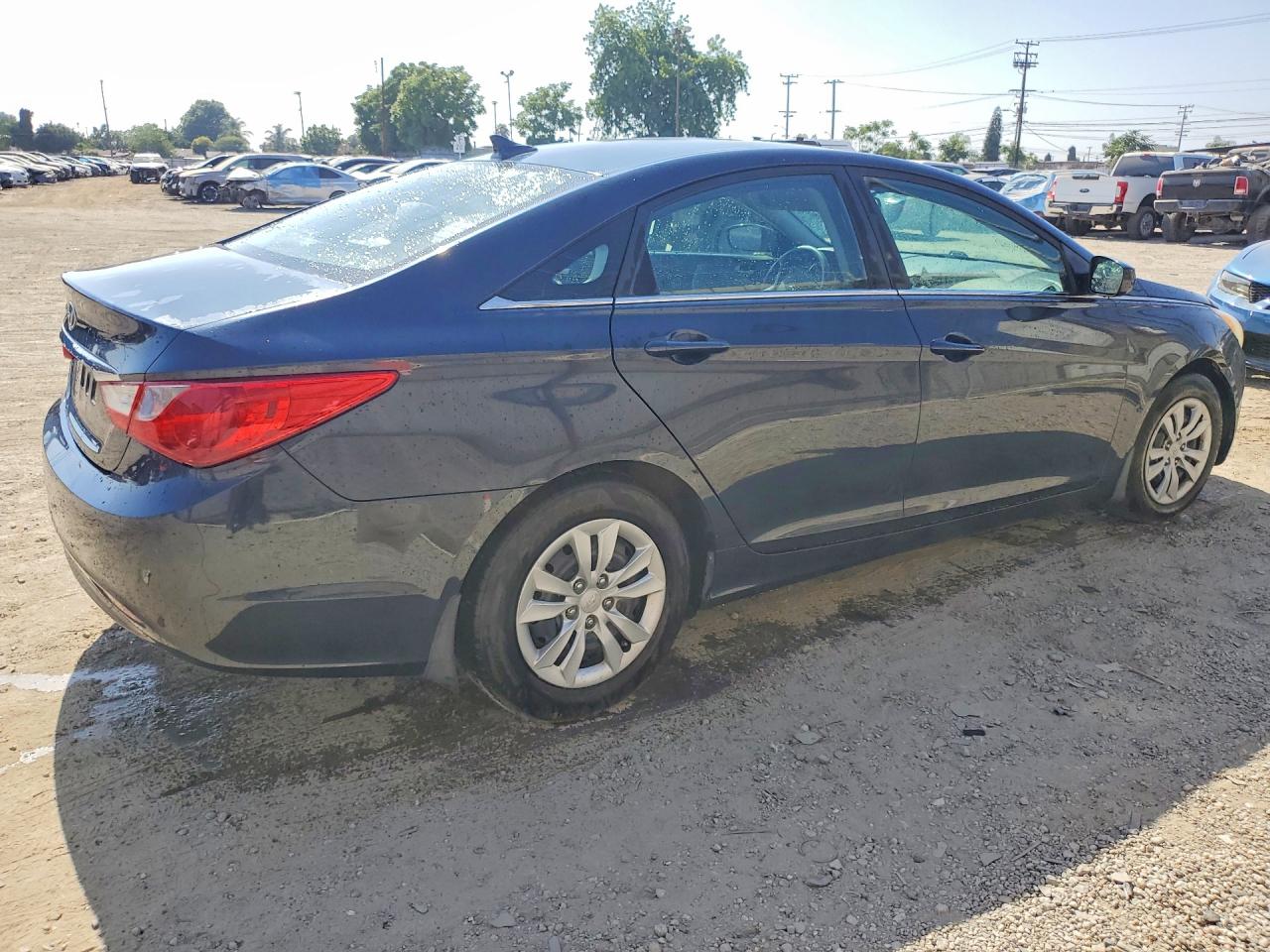 2011 Hyundai Sonata Gls Blue vin: 5NPEB4AC4BH174546