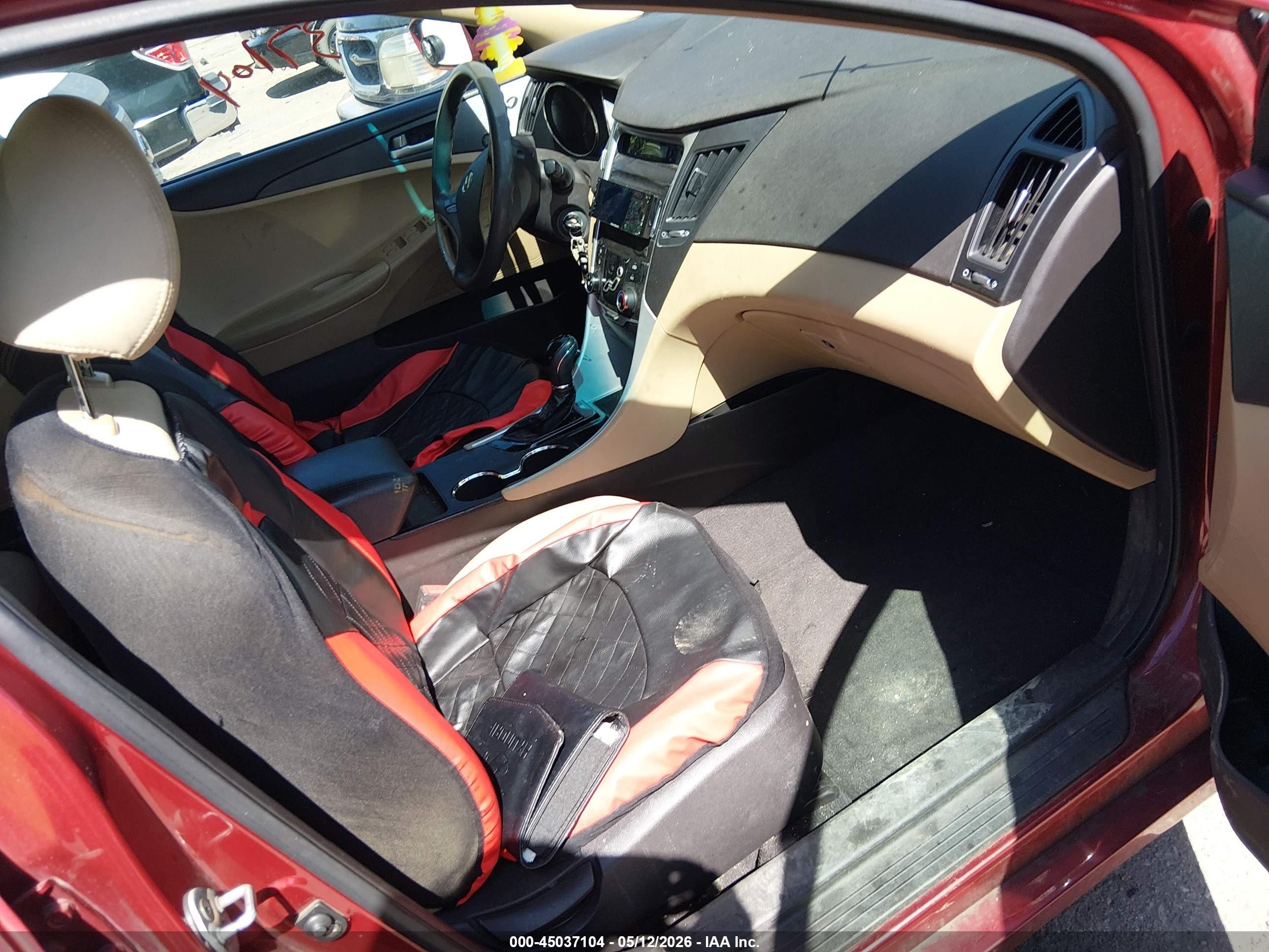 2011 Hyundai Sonata Gls Red vin: 5NPEB4AC4BH185319