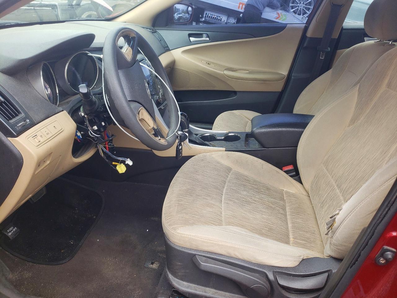 2011 Hyundai Sonata Gls Red vin: 5NPEB4AC4BH190410