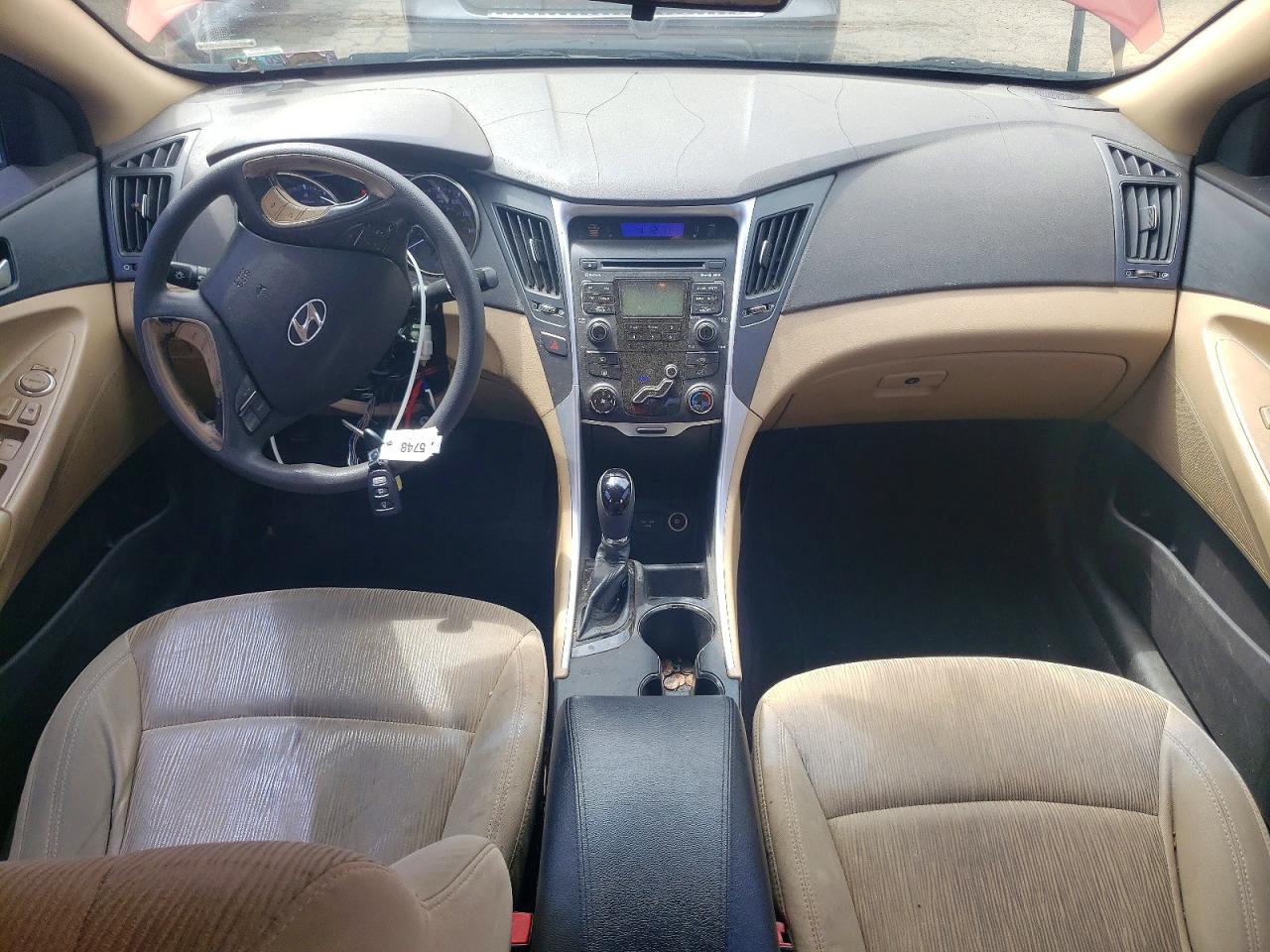 2011 Hyundai Sonata Gls Red vin: 5NPEB4AC4BH190410
