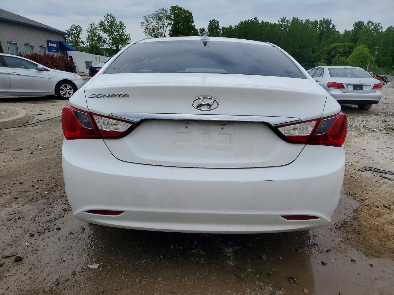 2011 Hyundai Sonata Gls Белый vin: 5NPEB4AC4BH197504