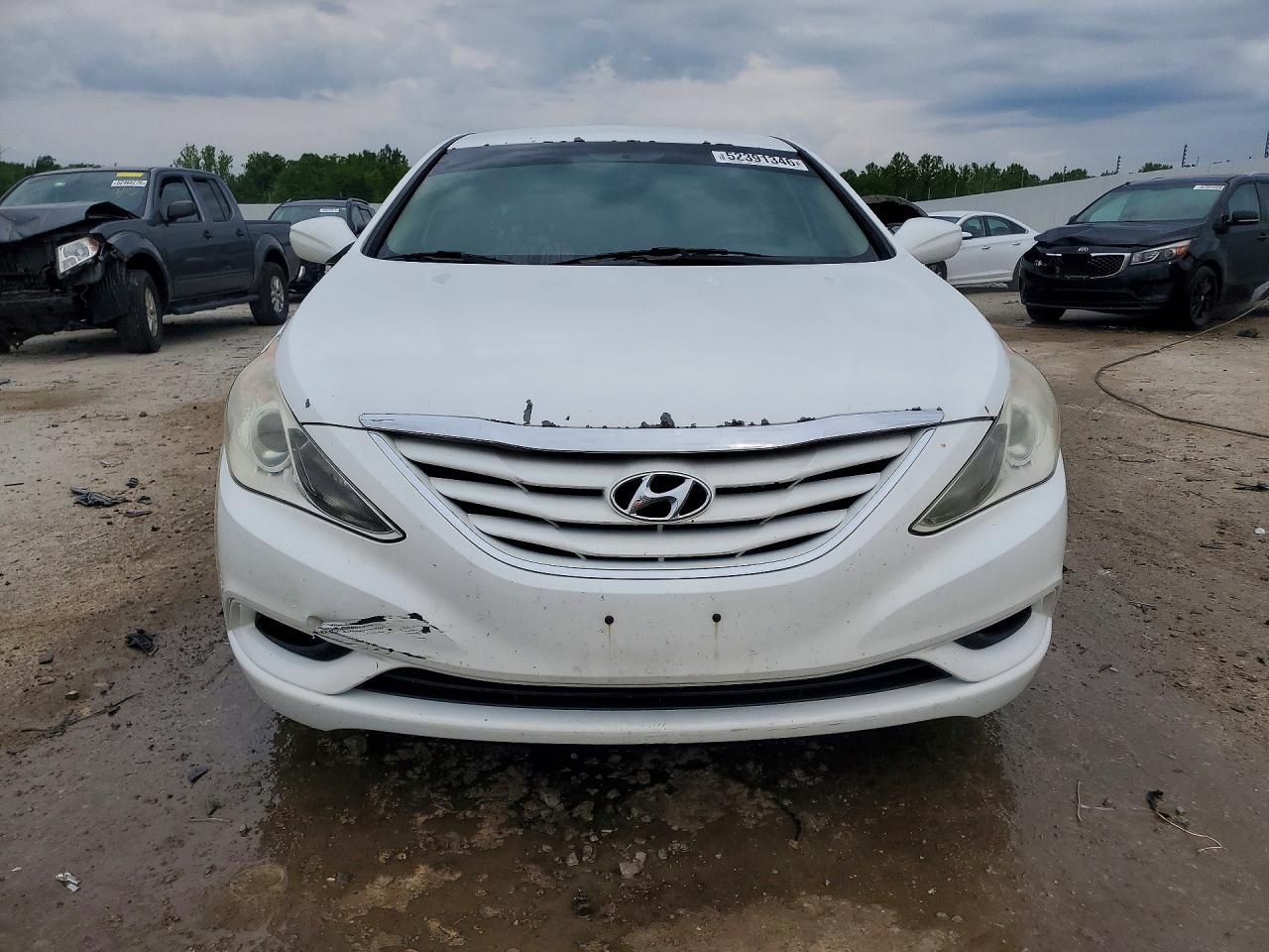 2011 Hyundai Sonata Gls Белый vin: 5NPEB4AC4BH197504