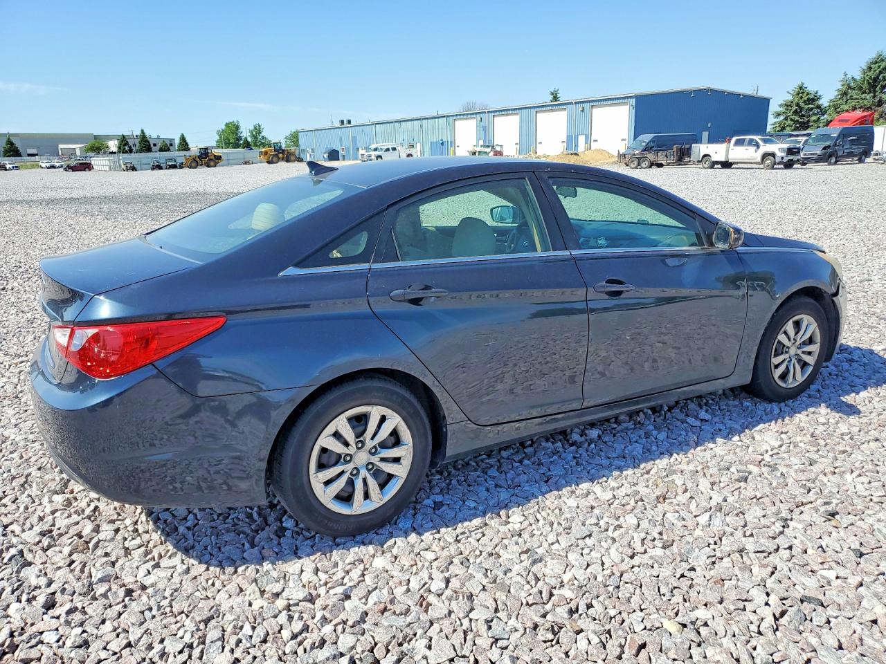 2011 Hyundai Sonata Gls Black vin: 5NPEB4AC4BH199995