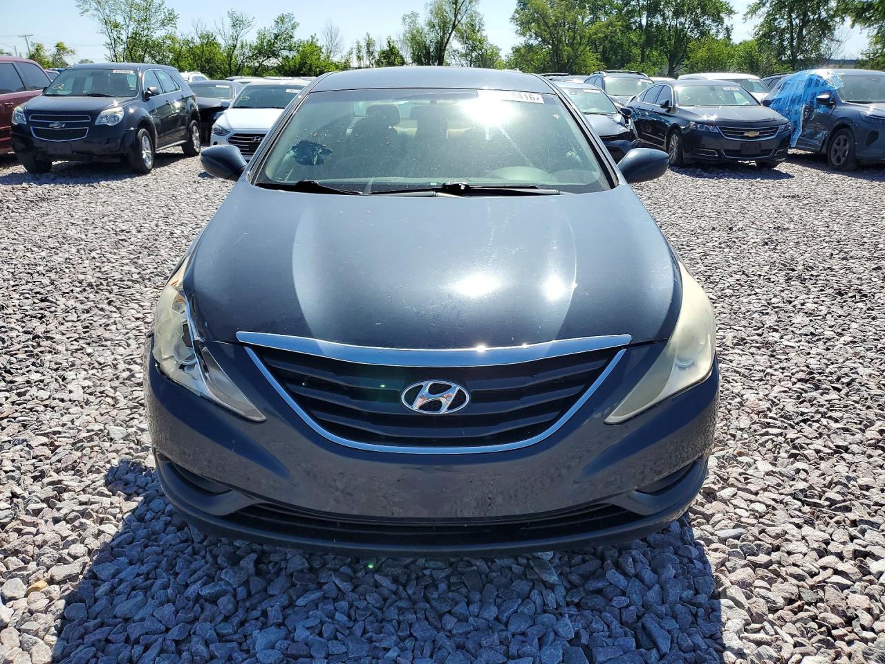 2011 Hyundai Sonata Gls Black vin: 5NPEB4AC4BH199995