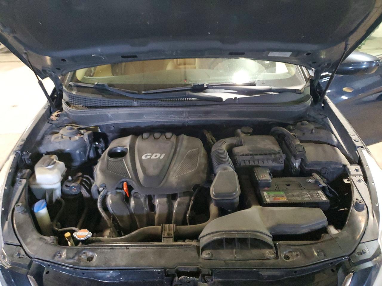 2011 Hyundai Sonata Gls Black vin: 5NPEB4AC4BH199995