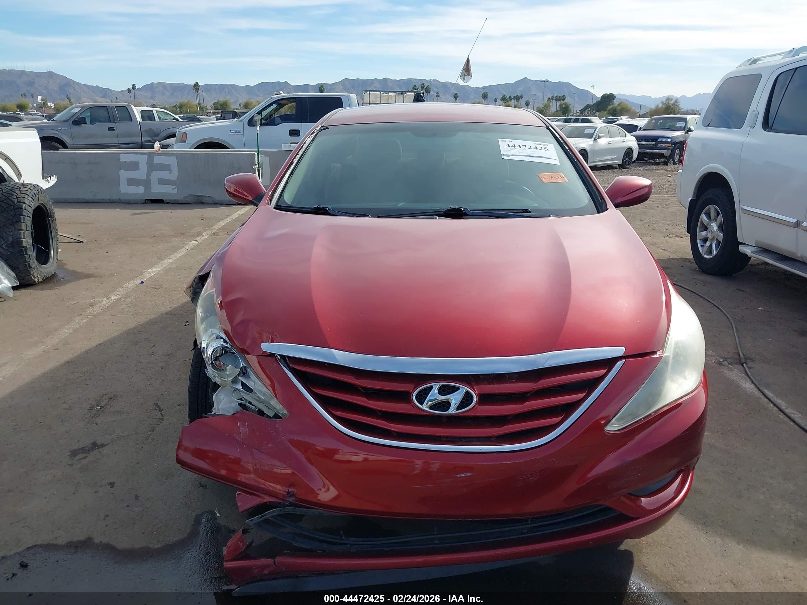 2011 Hyundai Sonata Gls Red vin: 5NPEB4AC4BH200840