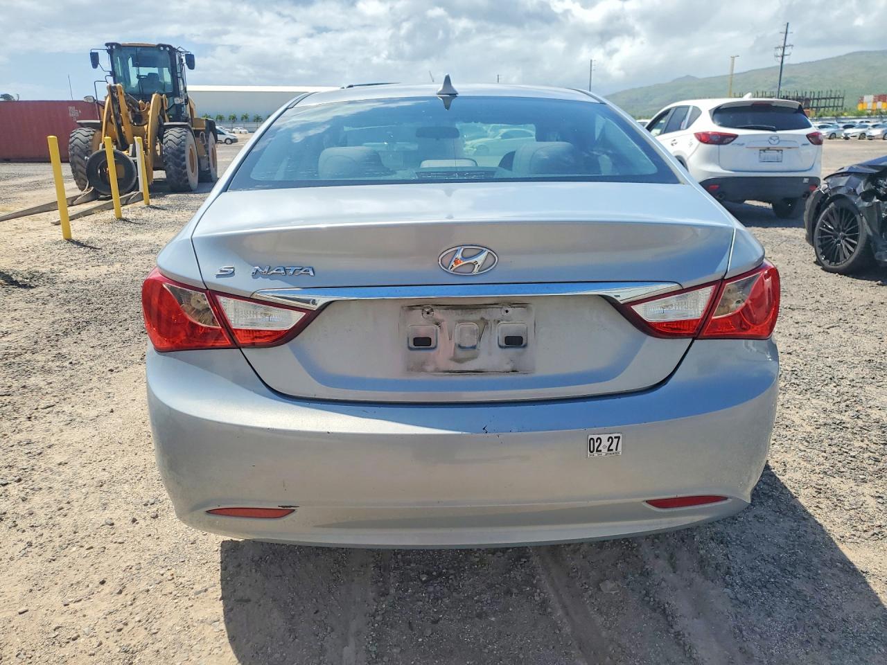 2011 Hyundai Sonata Middle-low Level Blue vin: 5NPEB4AC4BH205228
