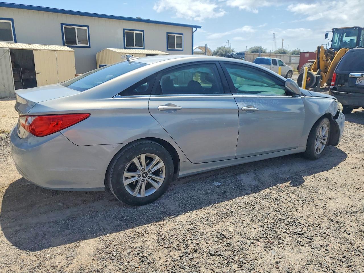 2011 Hyundai Sonata Middle-low Level Blue vin: 5NPEB4AC4BH205228