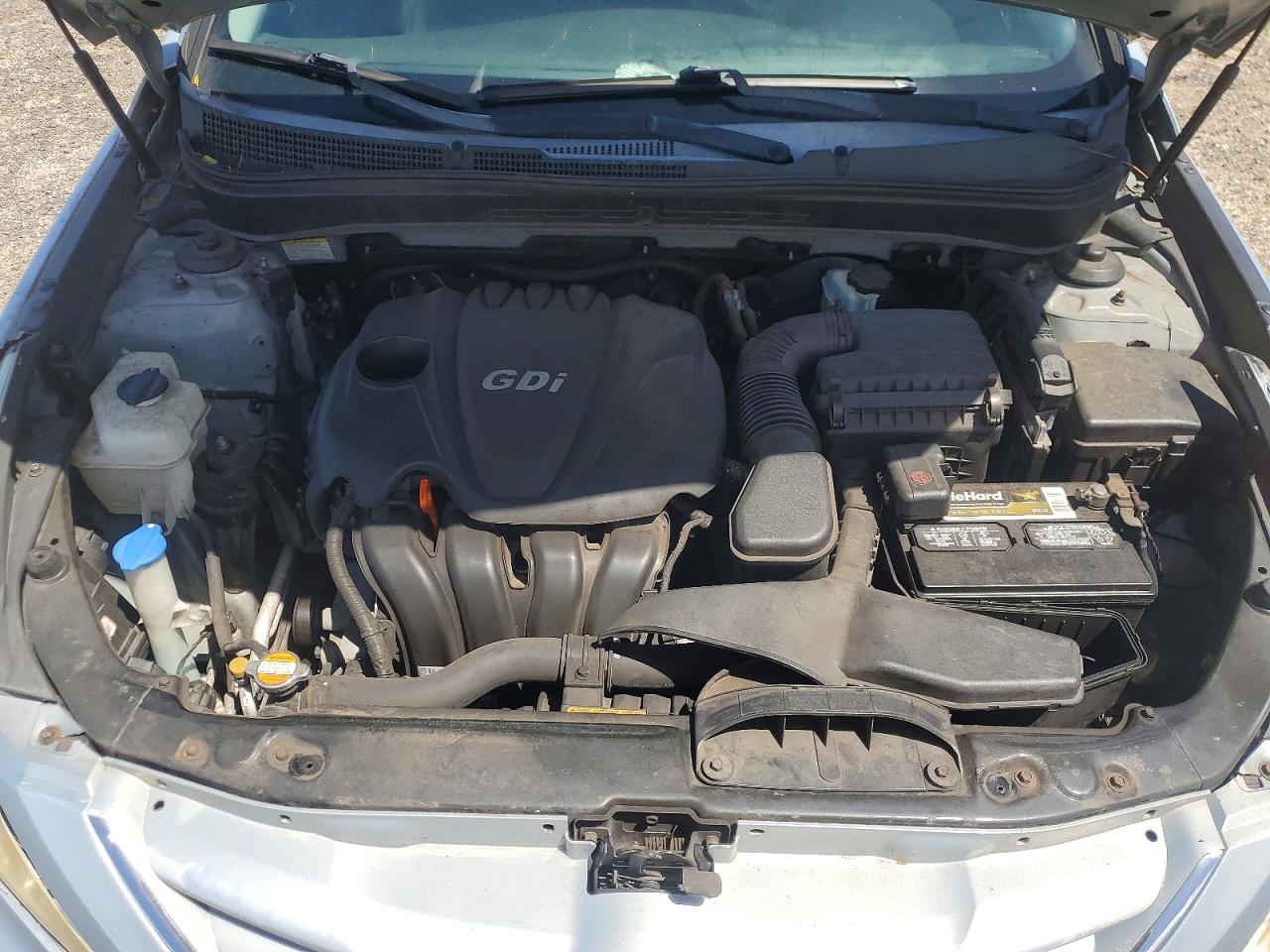 2011 Hyundai Sonata Middle-low Level Blue vin: 5NPEB4AC4BH205228