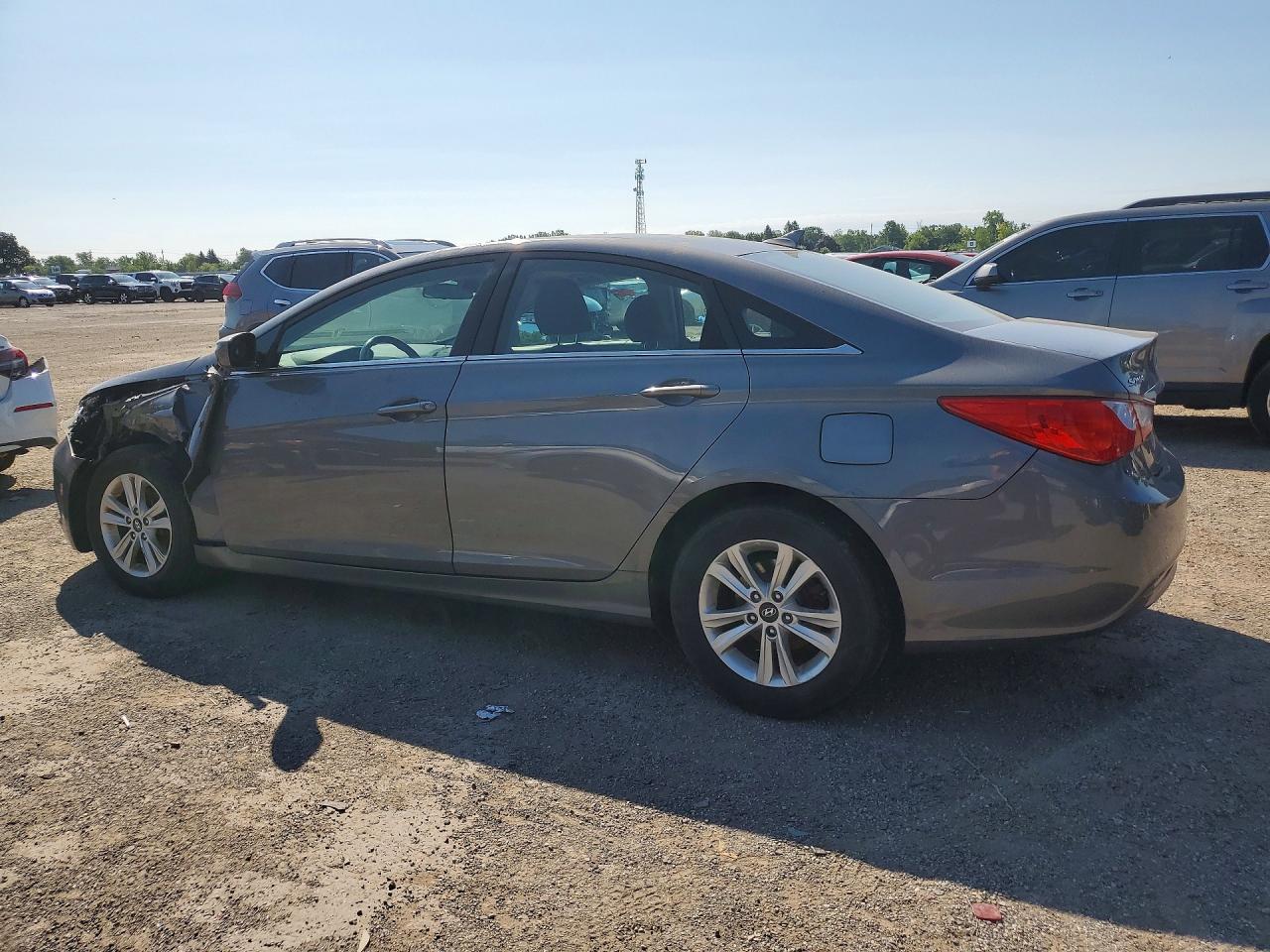 2011 Hyundai Sonata Gls Gray vin: 5NPEB4AC4BH208209