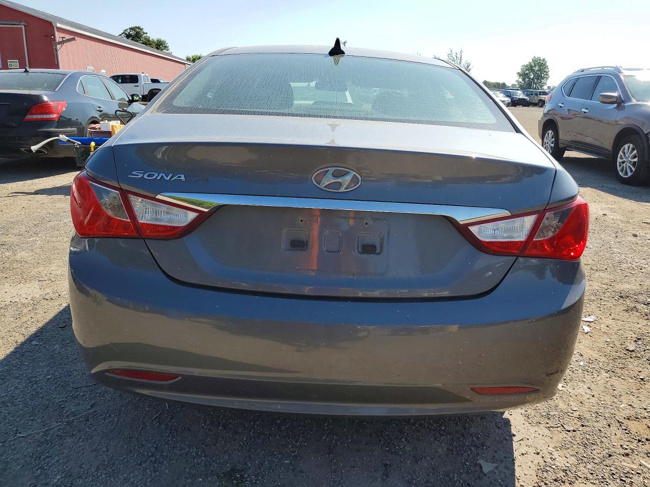2011 Hyundai Sonata Gls Gray vin: 5NPEB4AC4BH208209
