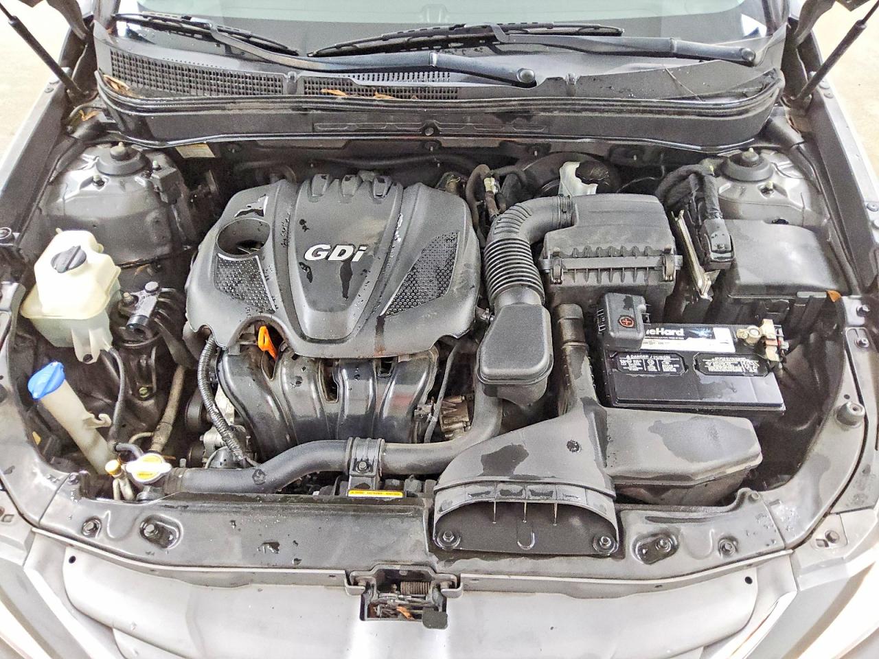 2011 Hyundai Sonata Gls Gray vin: 5NPEB4AC4BH221316