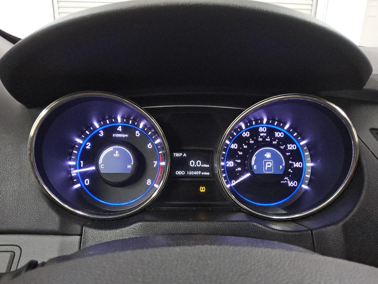 2011 Hyundai Sonata Gls Gray vin: 5NPEB4AC4BH221316 Damage: Warning - Tire Pressure, On, Unacceptable