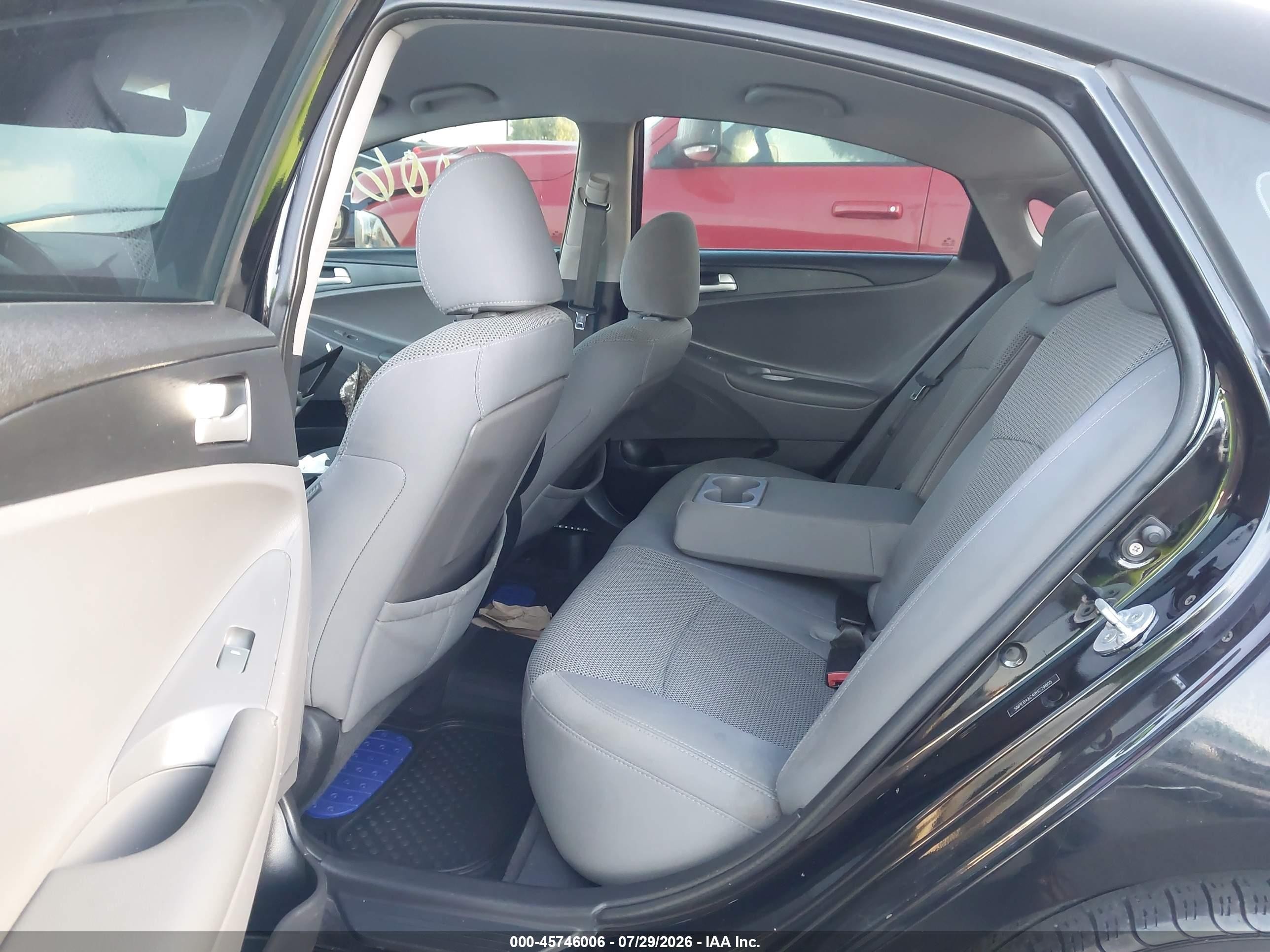 2011 Hyundai Sonata Gls Черный vin: 5NPEB4AC4BH229805