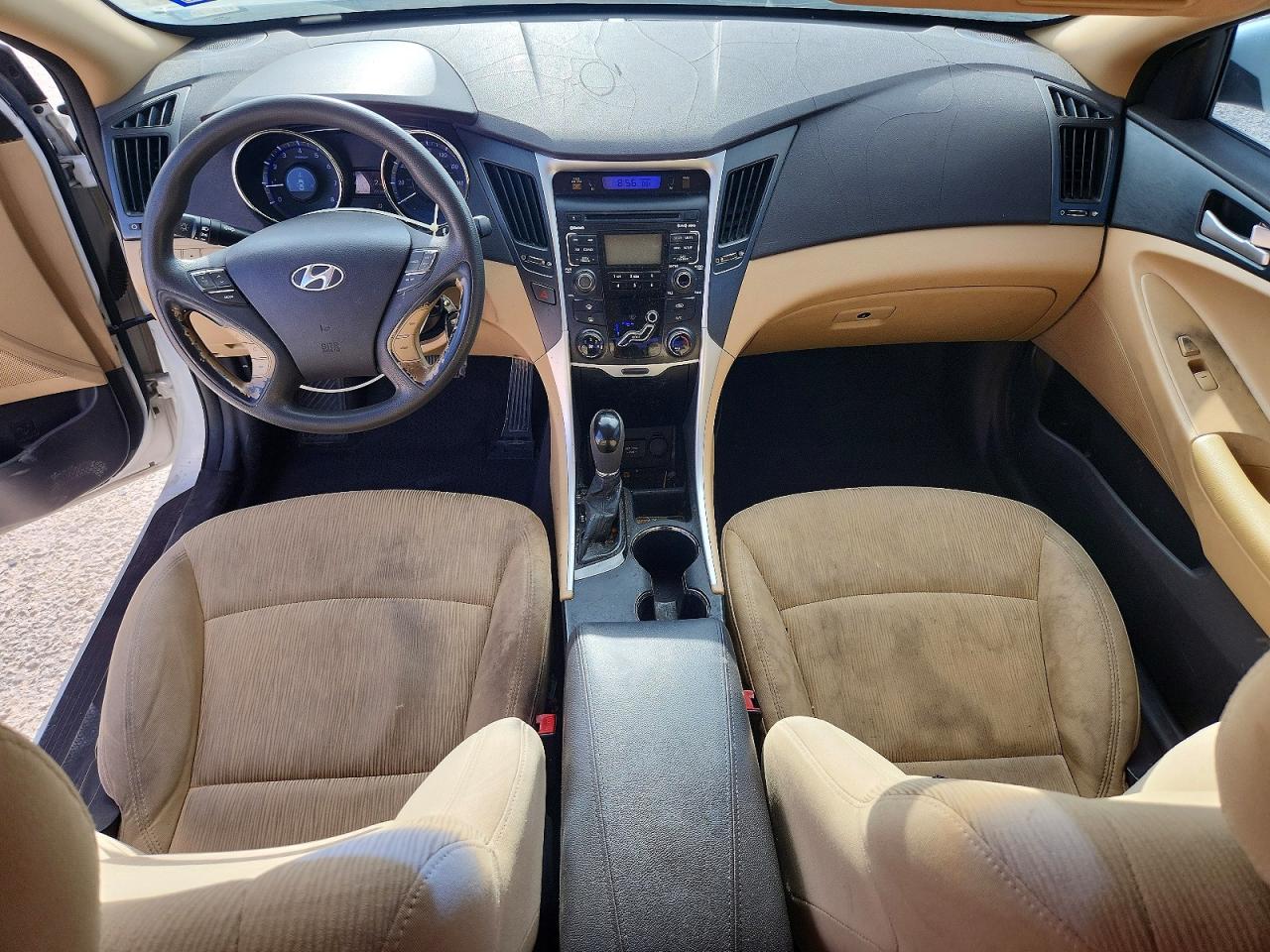 2011 Hyundai Sonata Gls White vin: 5NPEB4AC4BH240383