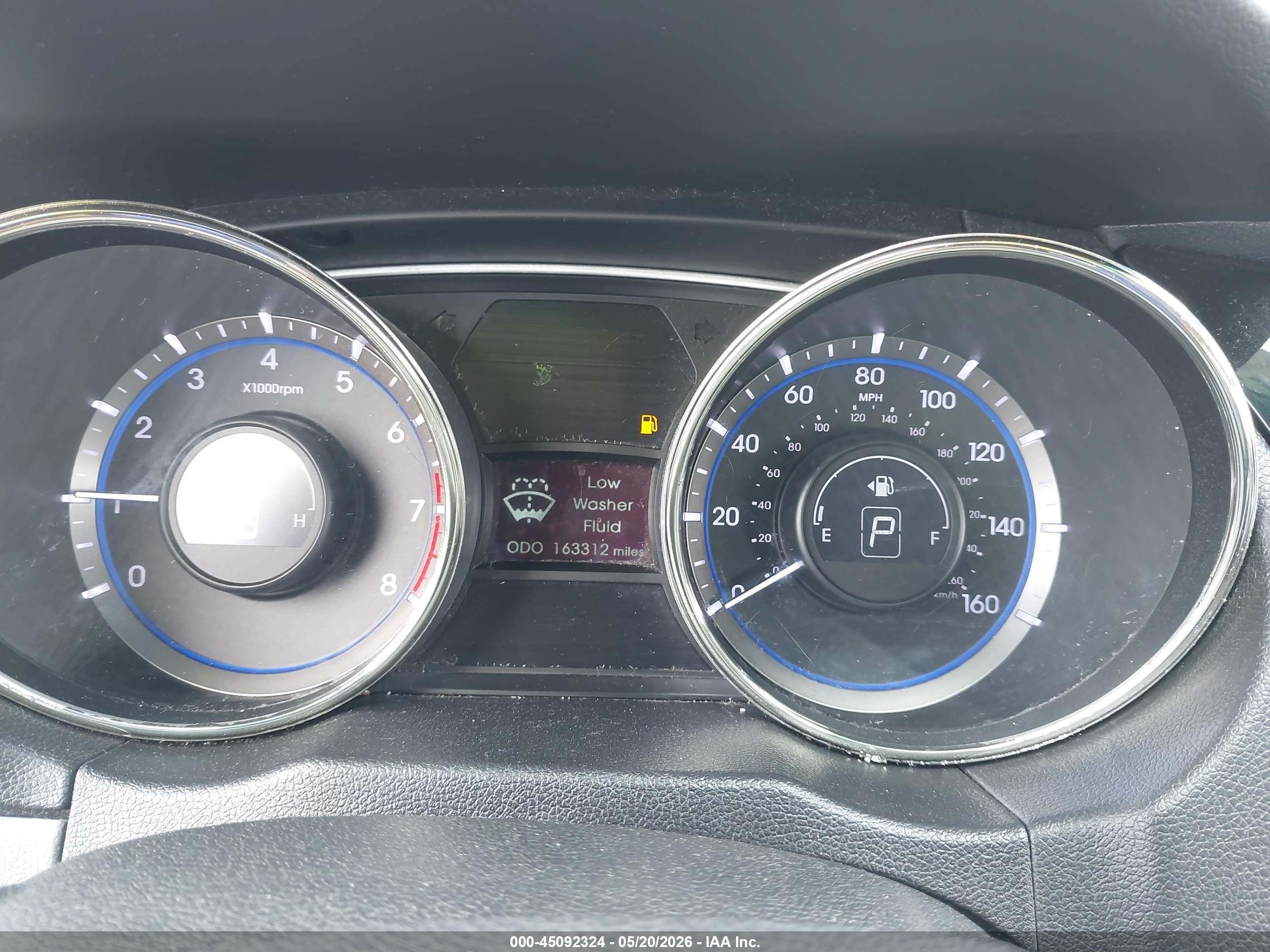 2011 Hyundai Sonata Gls Gray vin: 5NPEB4AC4BH263839
