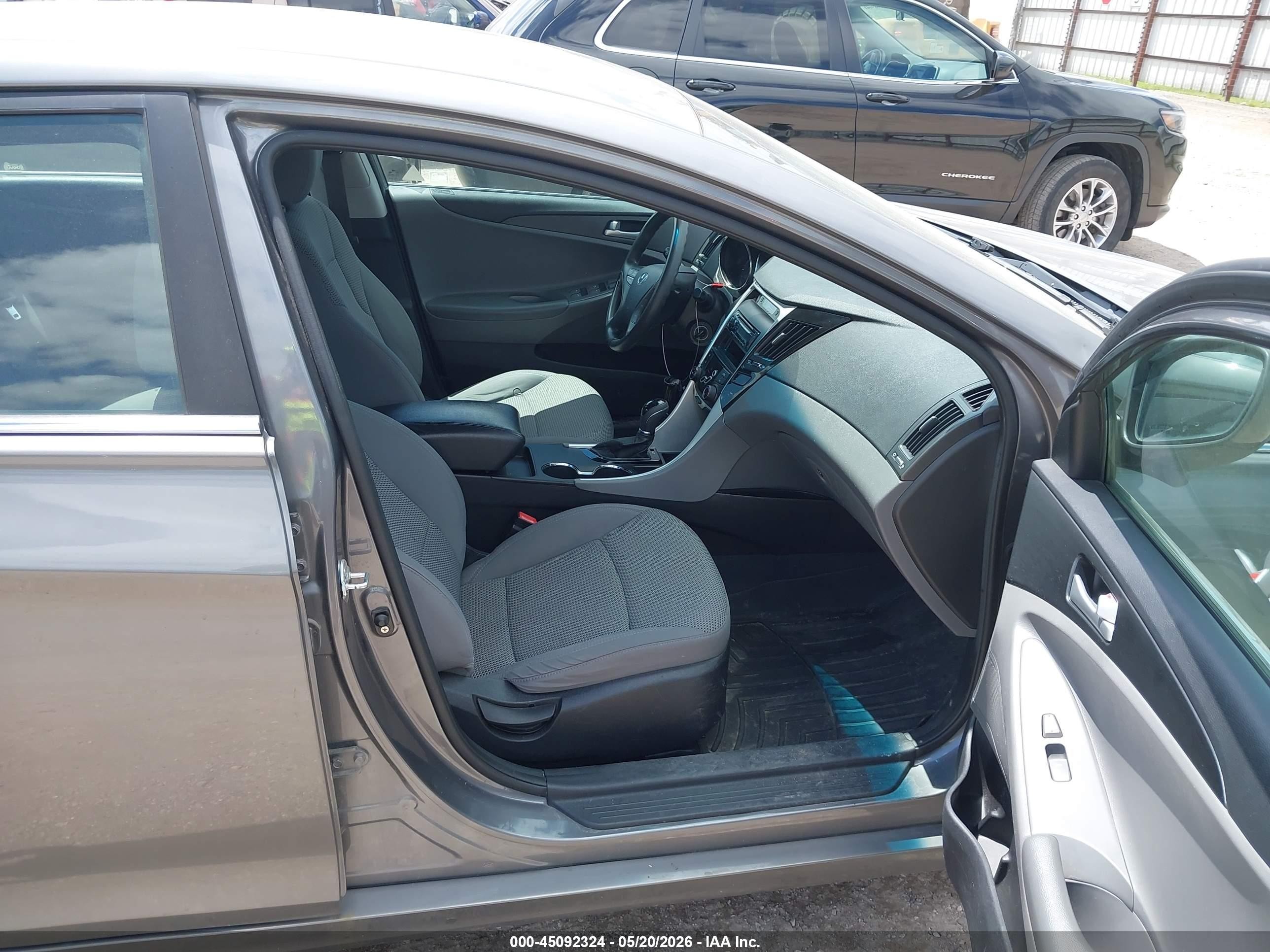 2011 Hyundai Sonata Gls Gray vin: 5NPEB4AC4BH263839
