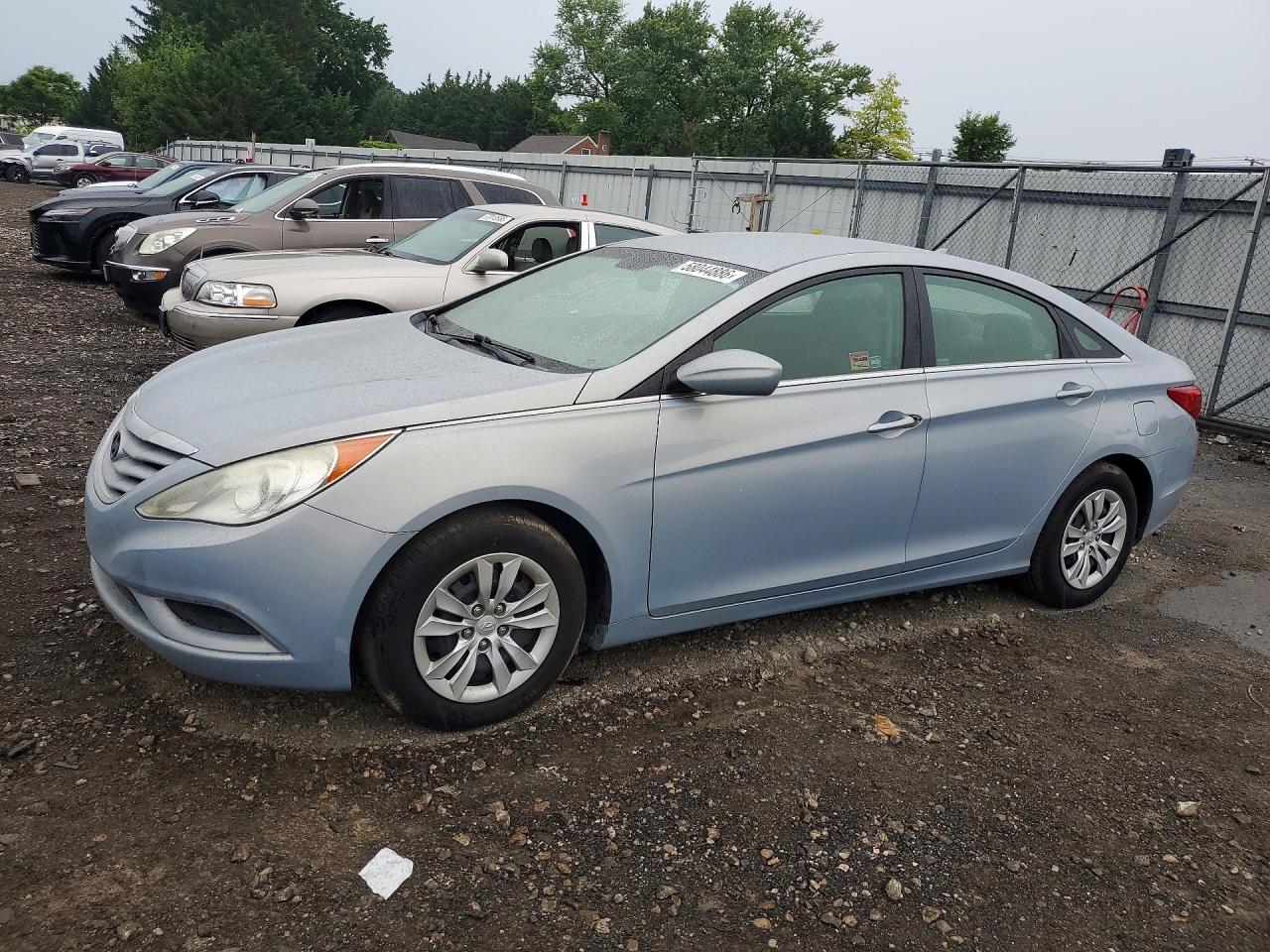 2011 Hyundai Sonata Gls Синий vin: 5NPEB4AC4BH264005