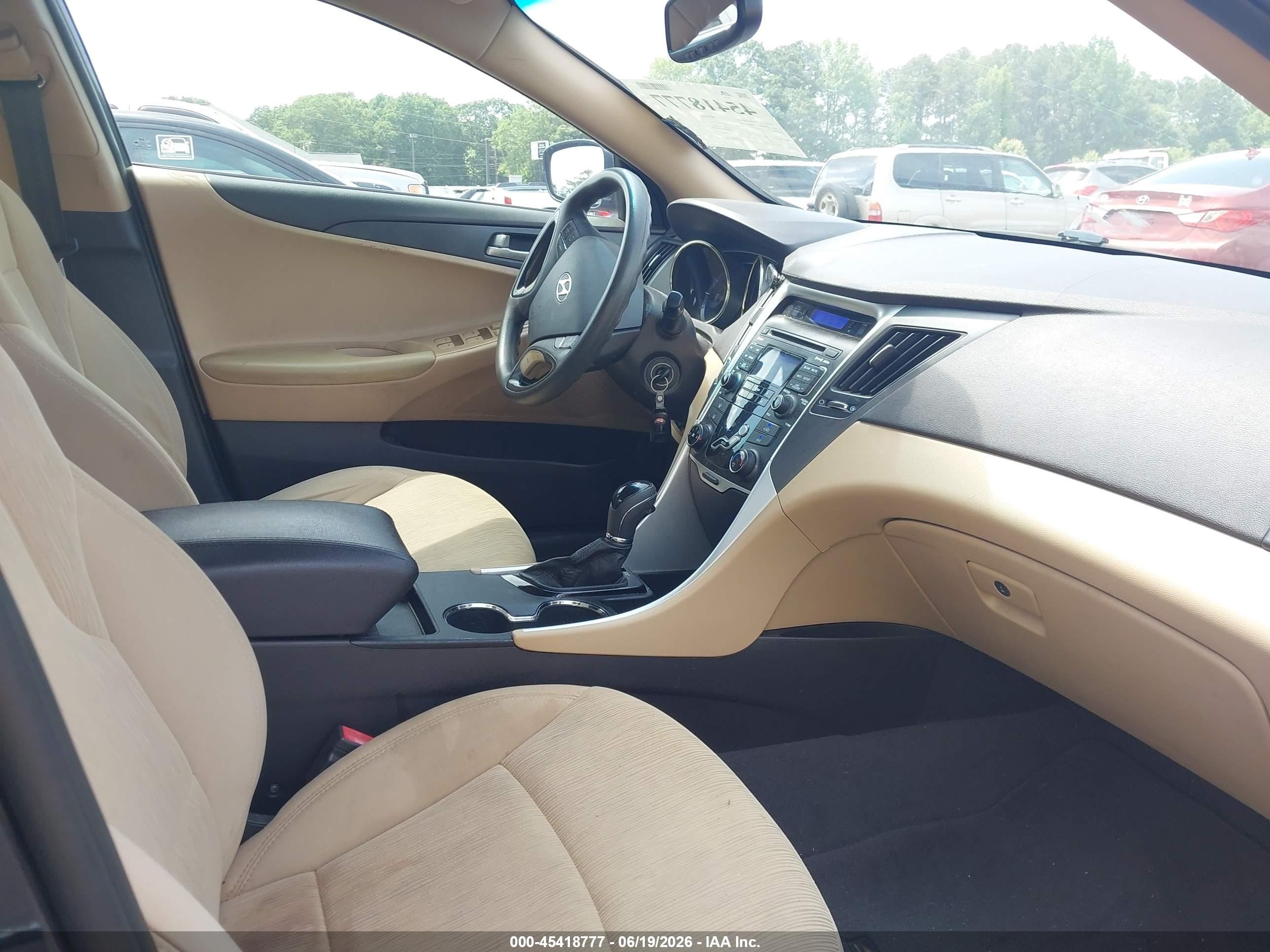2011 Hyundai Sonata Gls Dark Blue vin: 5NPEB4AC4BH271035