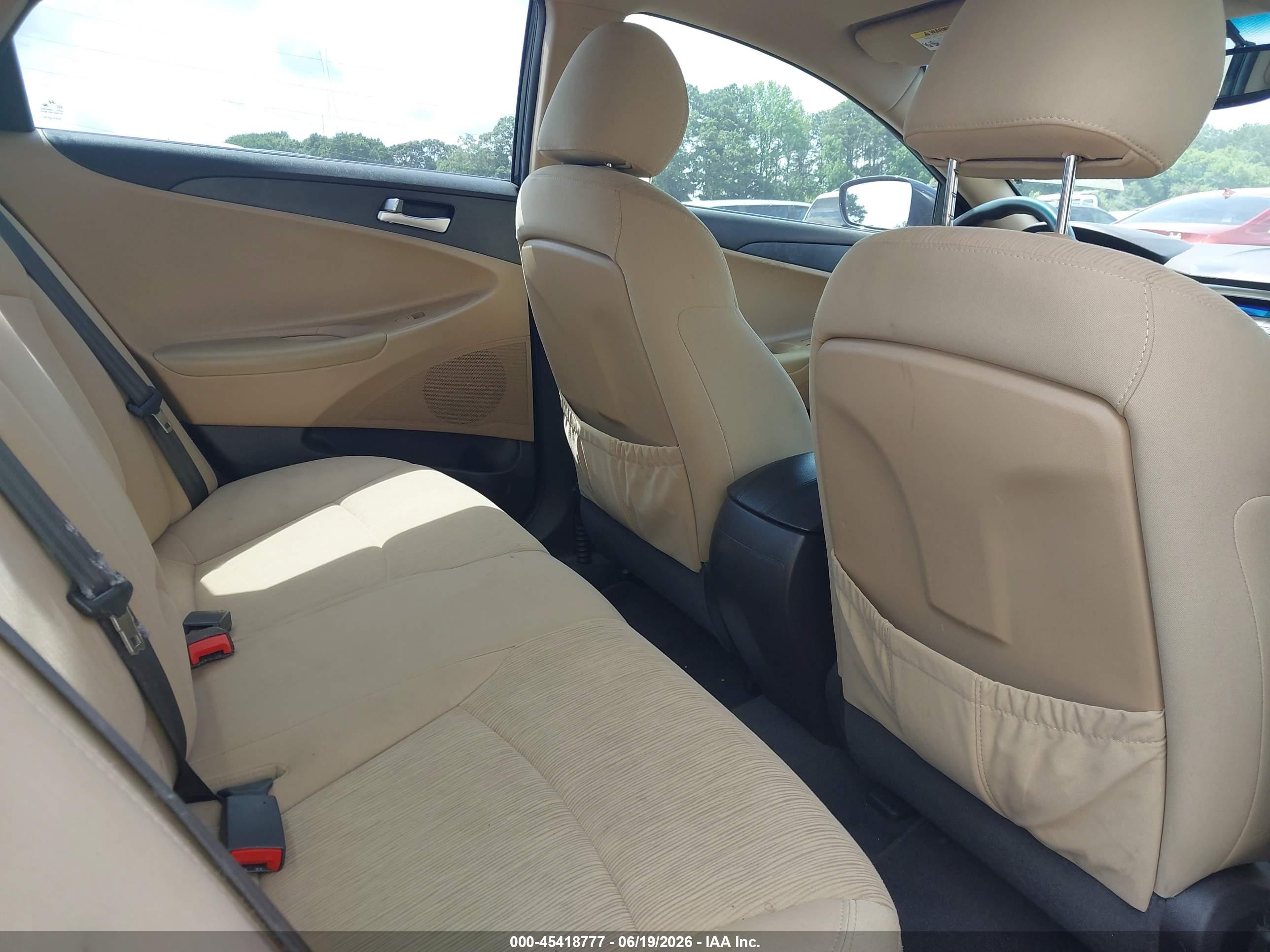 2011 Hyundai Sonata Gls Dark Blue vin: 5NPEB4AC4BH271035