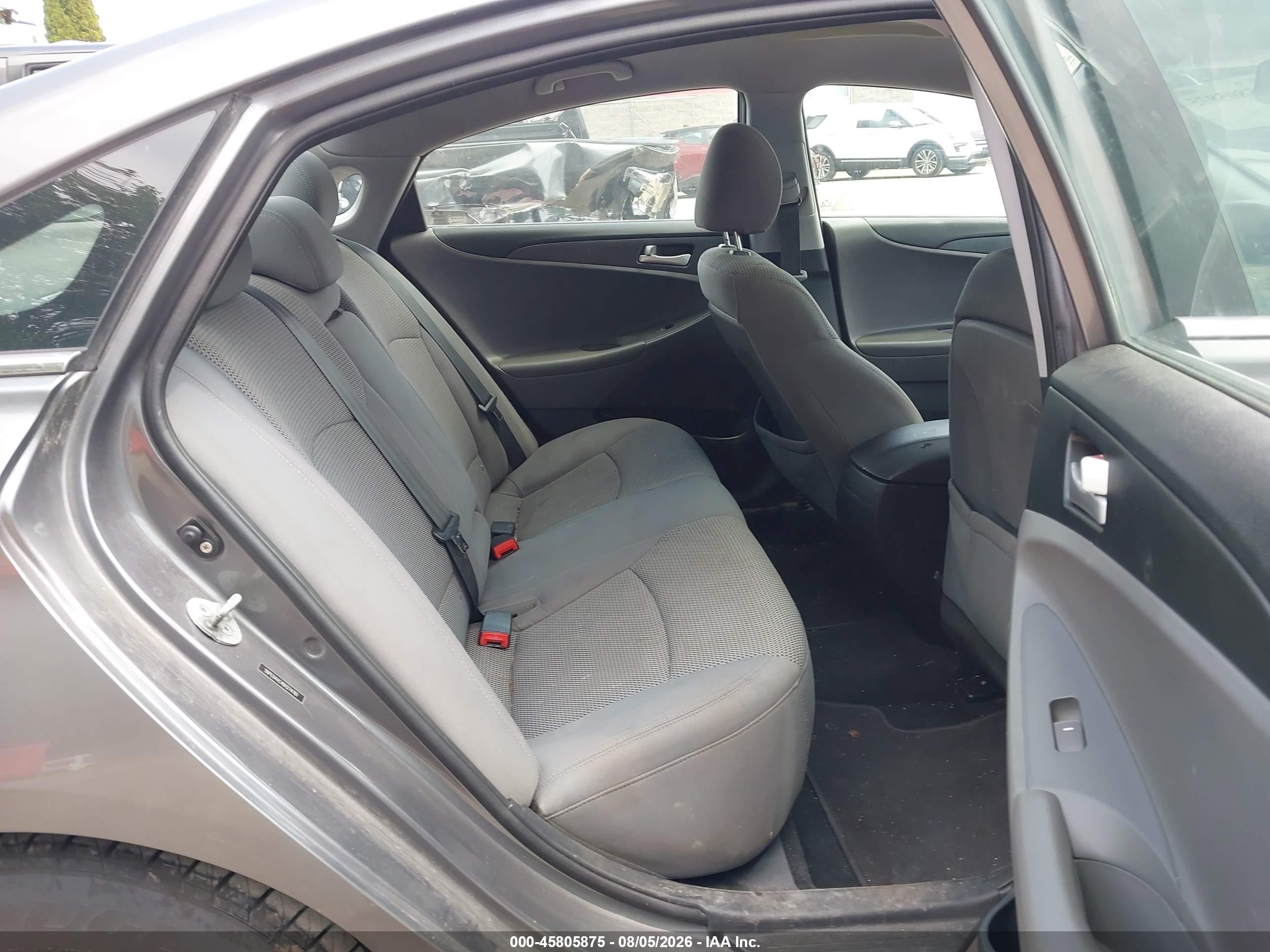 2011 Hyundai Sonata Gls Gray vin: 5NPEB4AC4BH274761