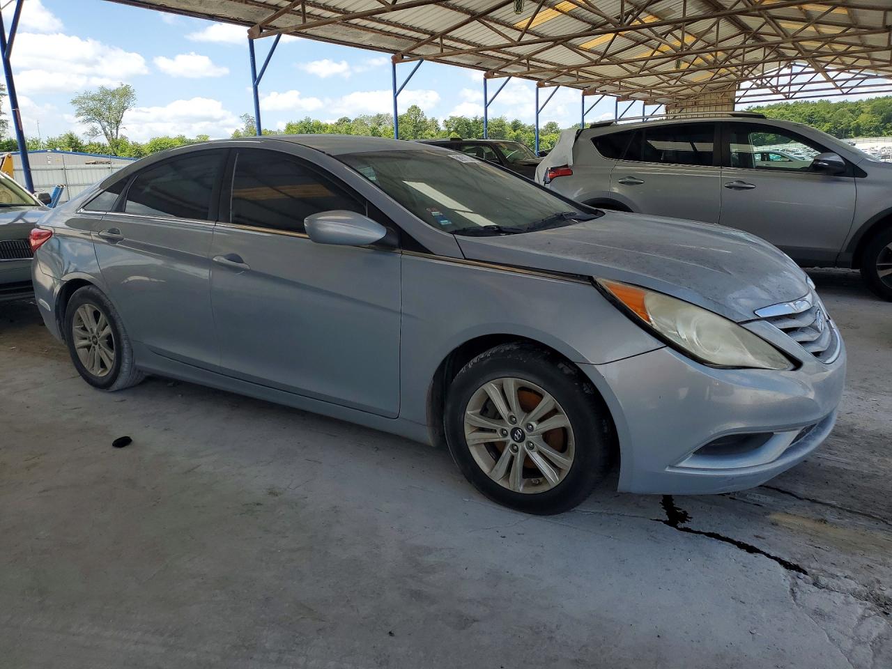 2011 Hyundai Sonata Gls Blue vin: 5NPEB4AC4BH275201