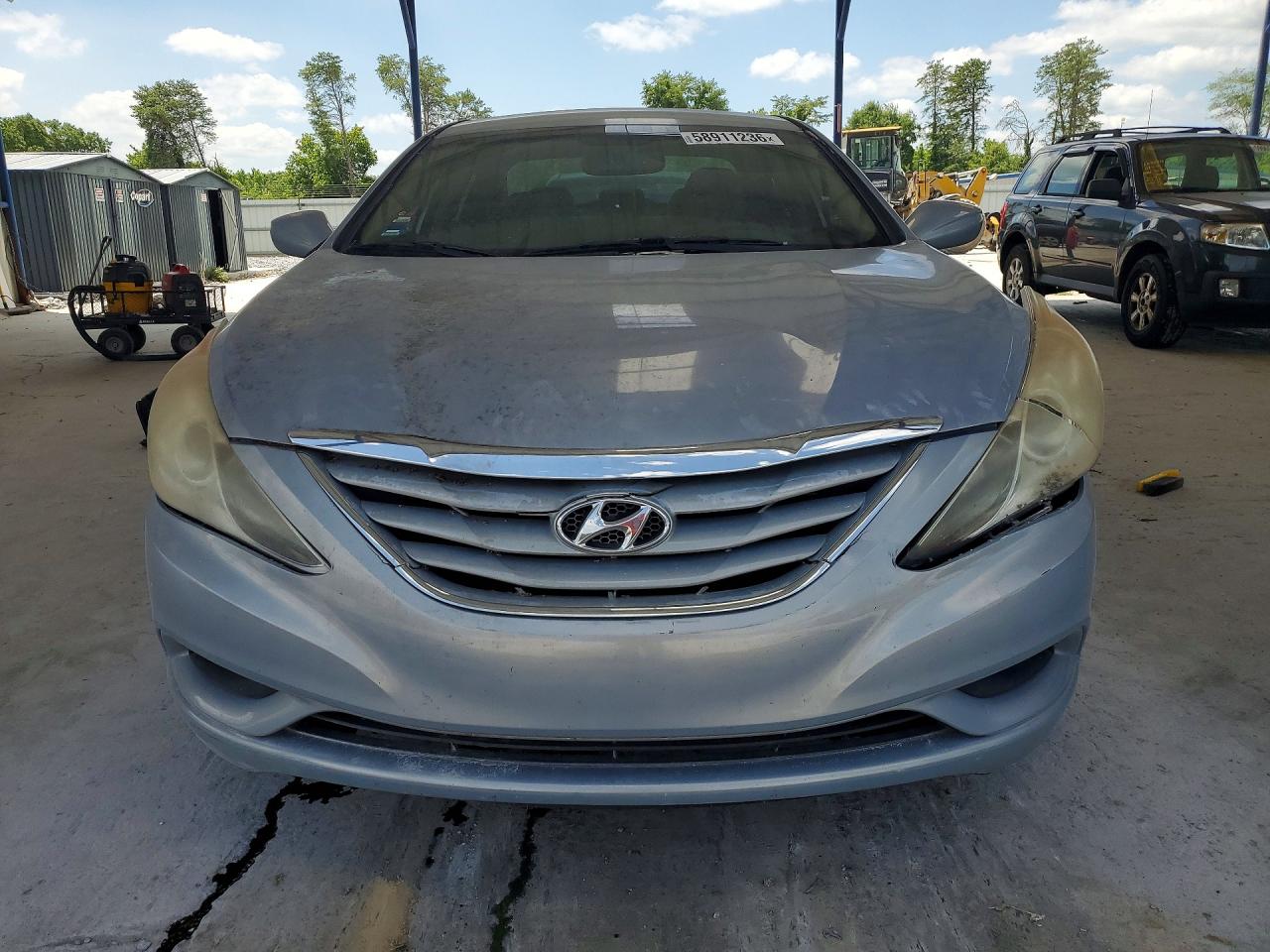2011 Hyundai Sonata Gls Blue vin: 5NPEB4AC4BH275201