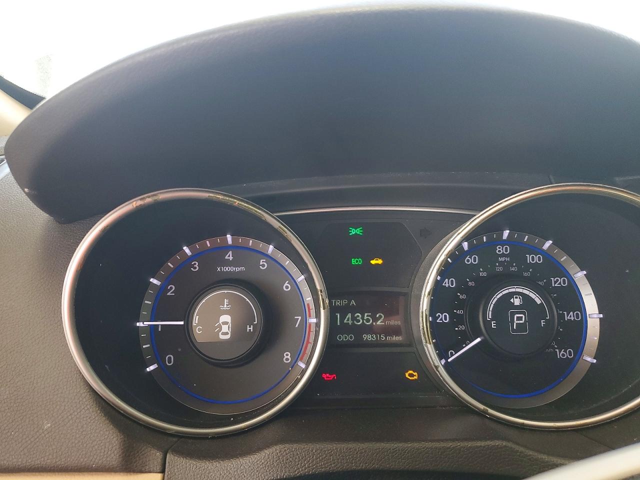 2011 Hyundai Sonata Gls Blue vin: 5NPEB4AC4BH275201