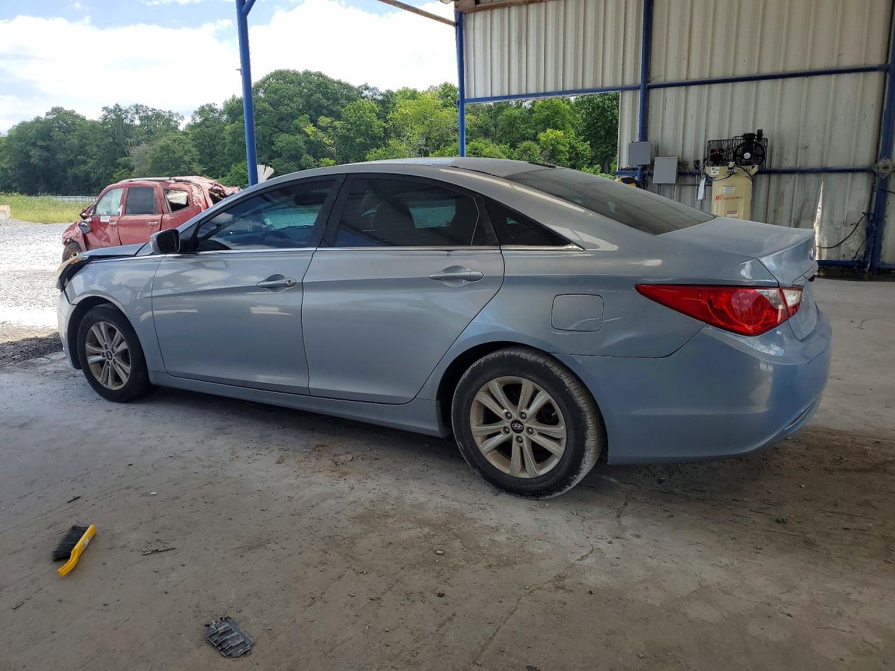 2011 Hyundai Sonata Gls Blue vin: 5NPEB4AC4BH275201