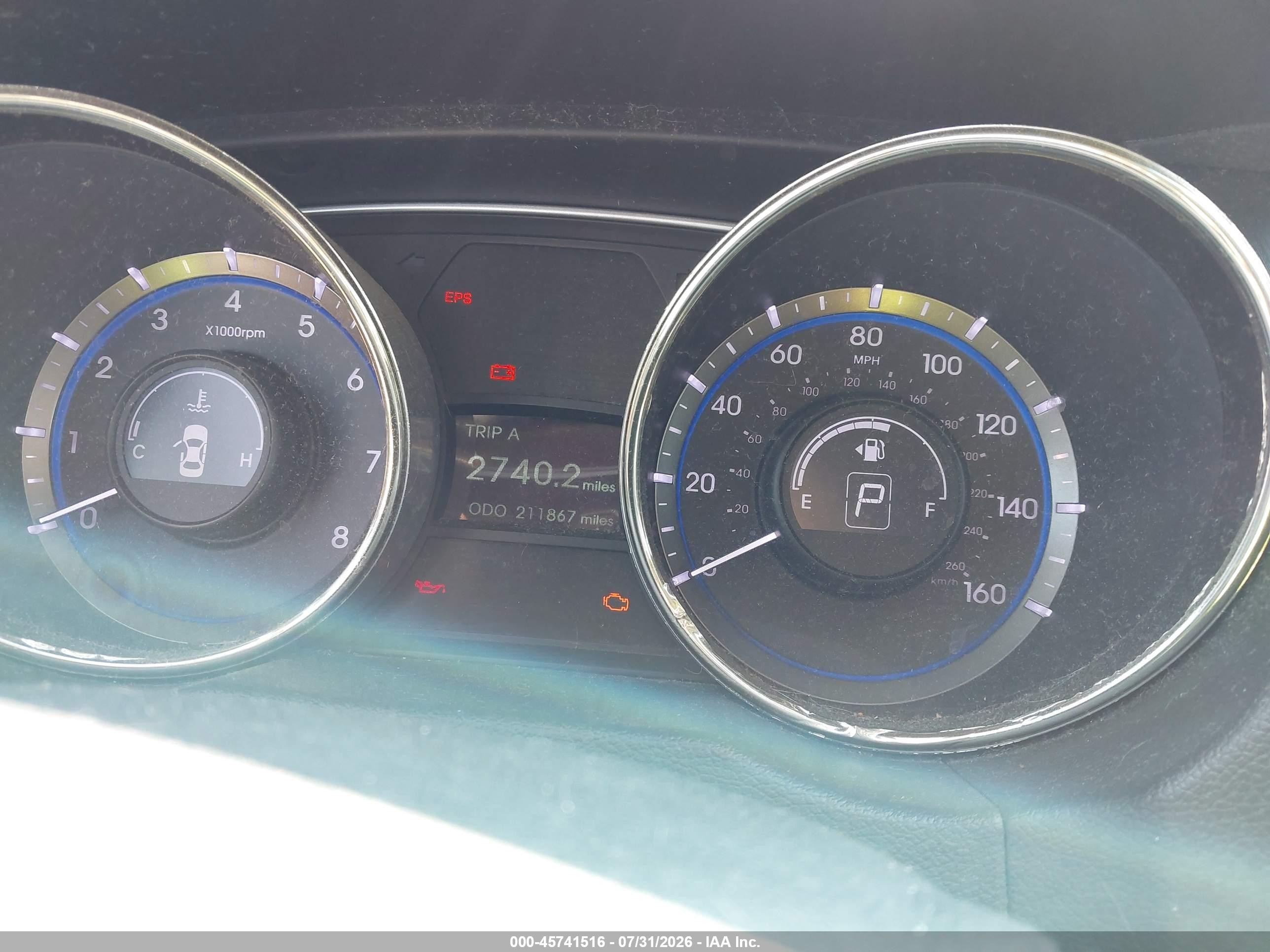 2011 Hyundai Sonata Gls Gray vin: 5NPEB4AC4BH286828
