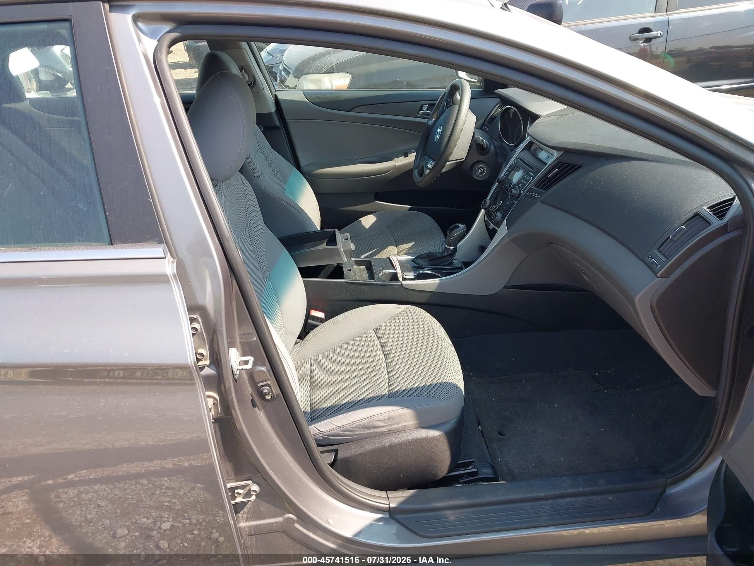 2011 Hyundai Sonata Gls Gray vin: 5NPEB4AC4BH286828