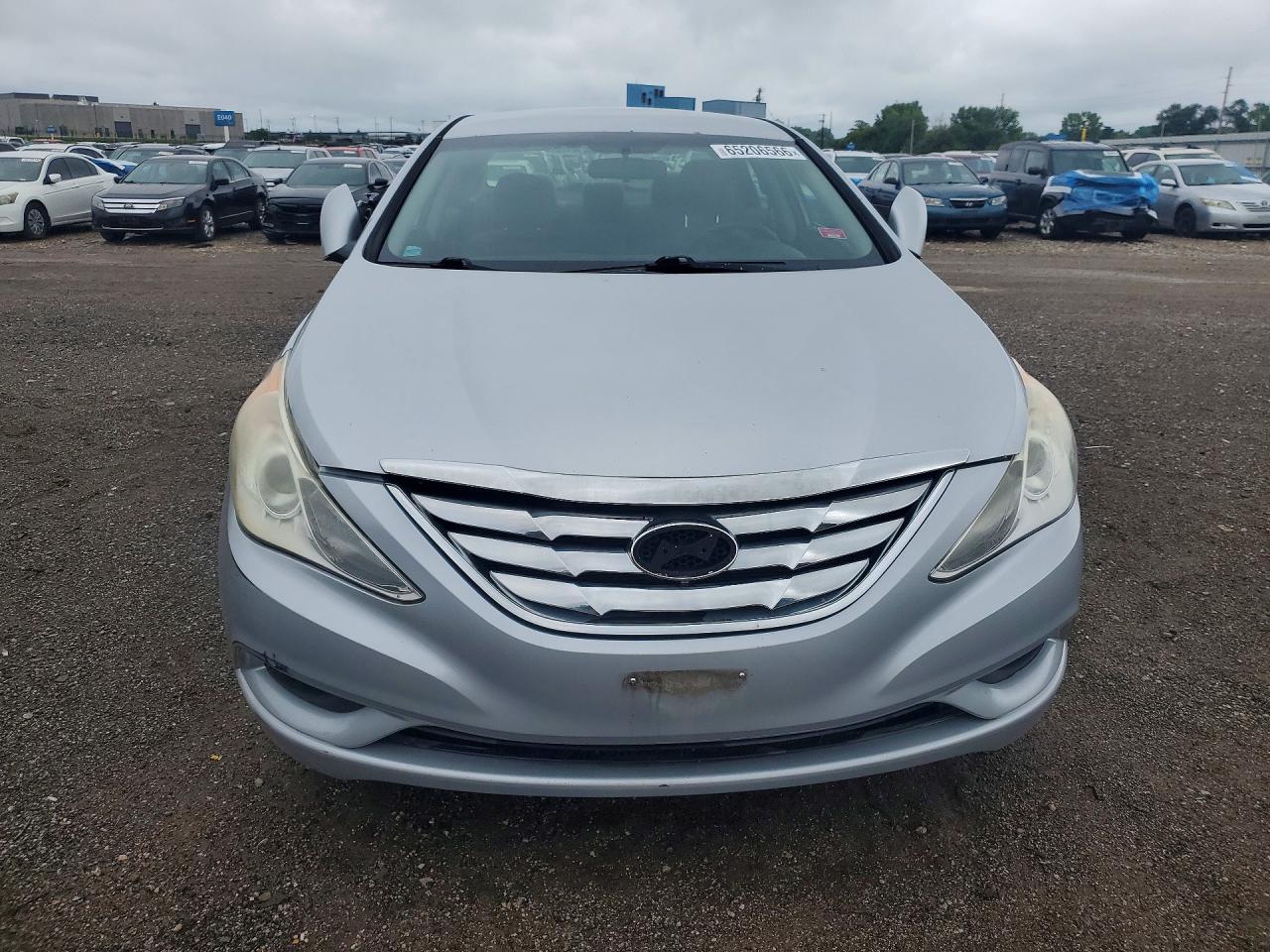 2011 Hyundai Sonata Gls Silver vin: 5NPEB4AC4BH289082